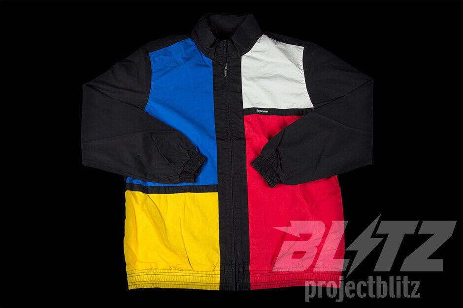 Supreme Color Blocked Track Jacket | Grailed