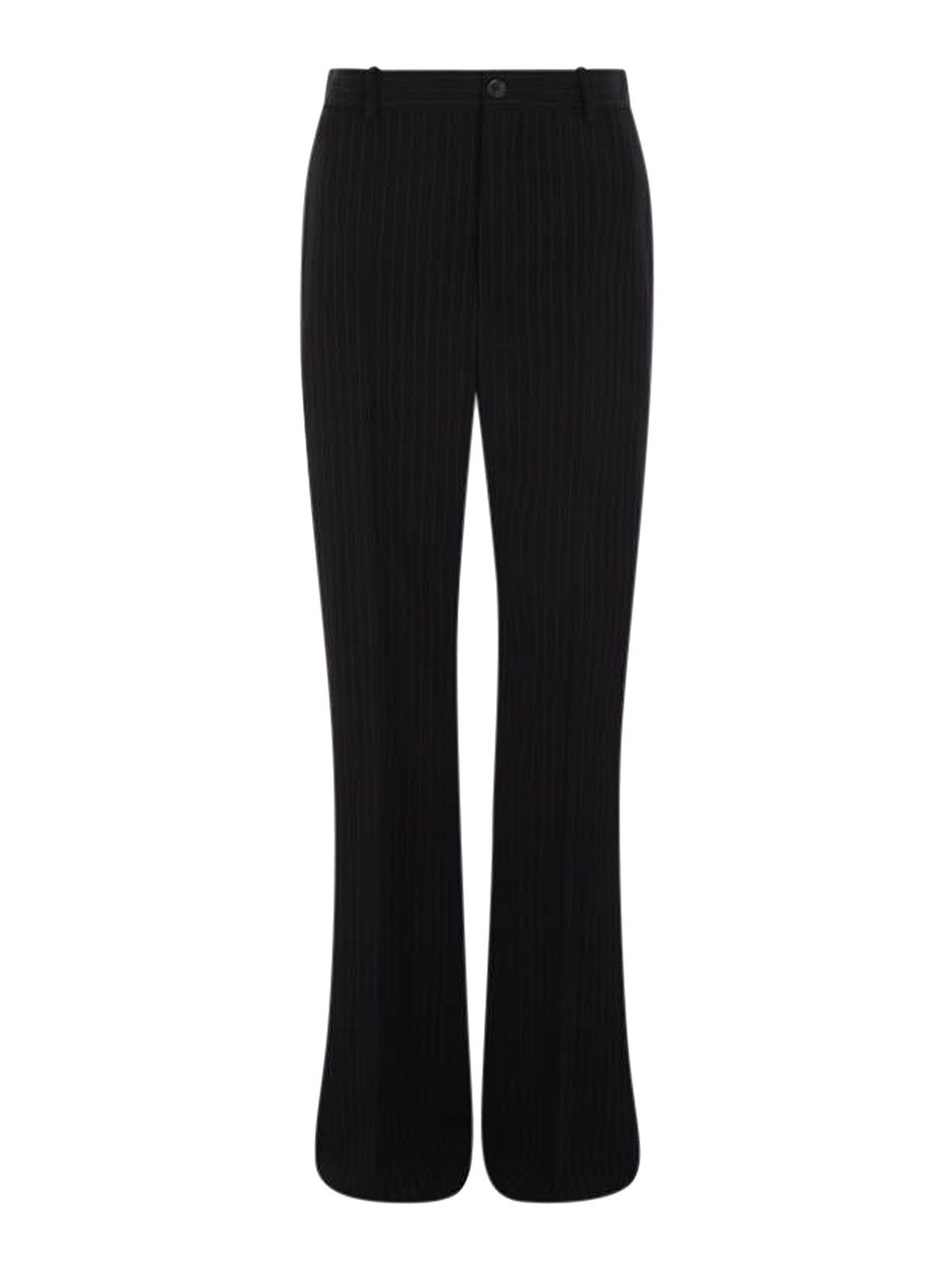 Balenciaga o1bcso1str0426 Straight Leg Pants in Black Size 27" / US 4 / IT 40 - 1 Thumbnail