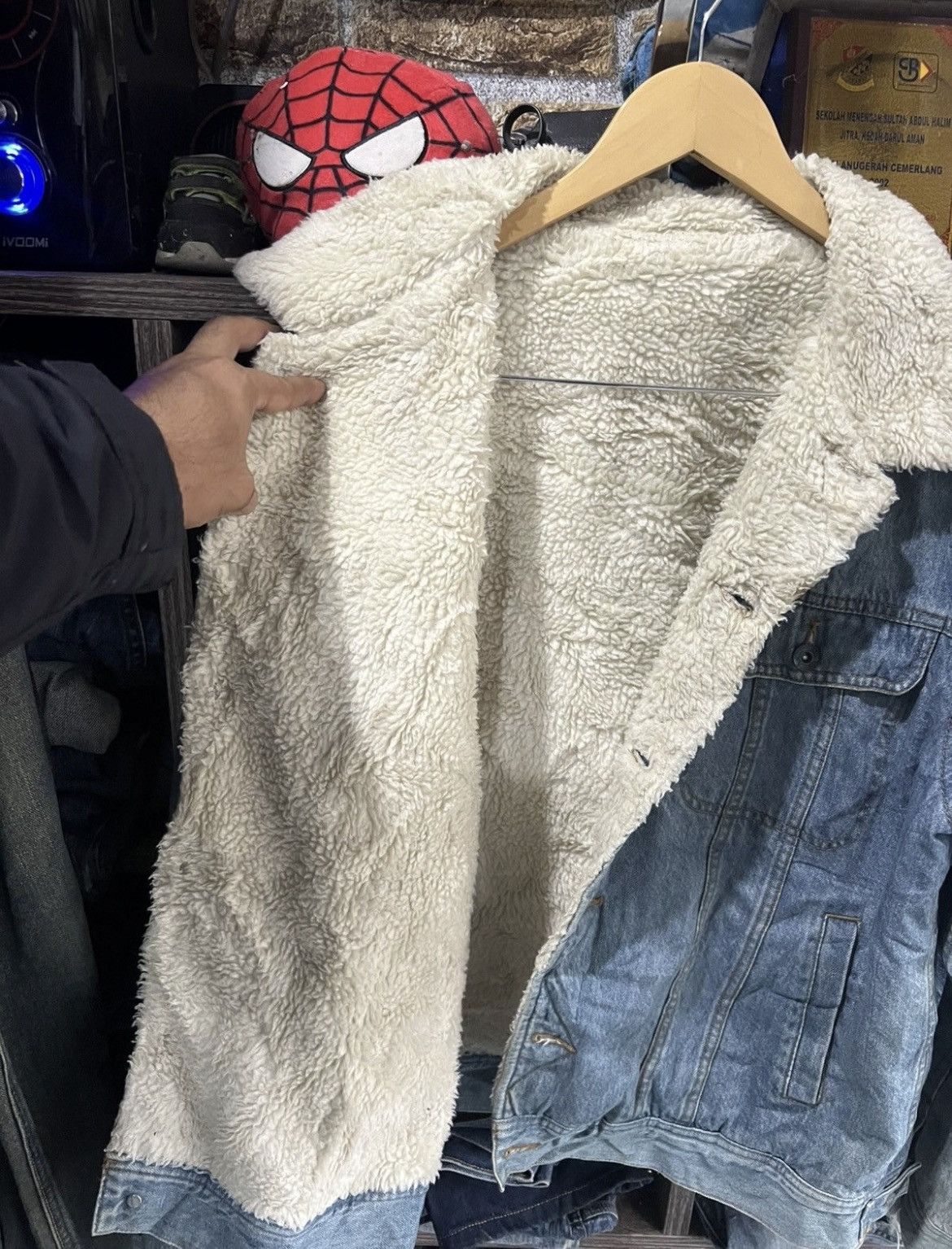 GU 🔥Gu Sherpa Denim Jacket Size US L / EU 52-54 / 3 - 12 Thumbnail
