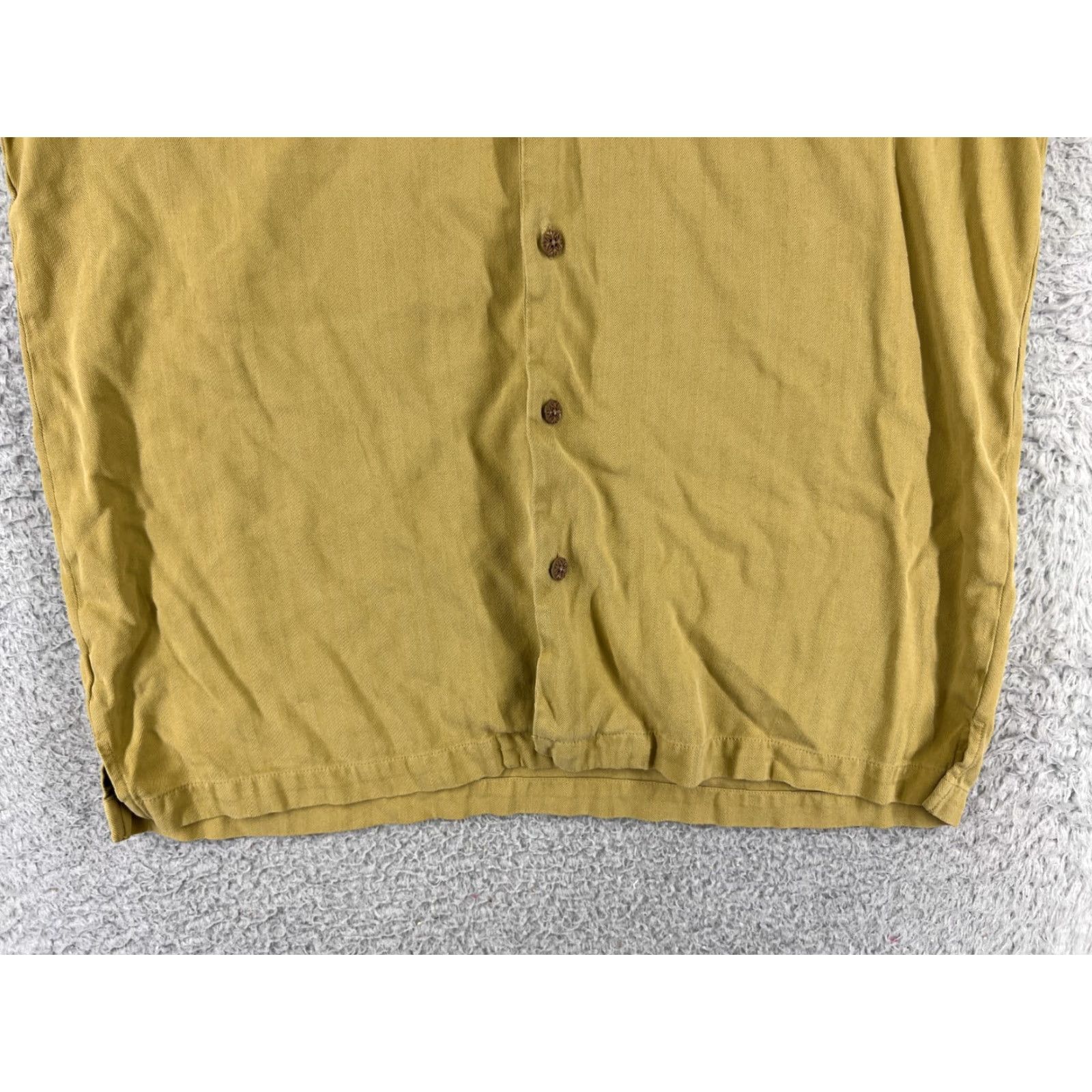 Tommy Bahama Tommy Bahama Shirt Men Medium Beige Herringbone Hawaiian Vacation Beach Mens Size US M / EU 48-50 / 2 - 7 Thumbnail