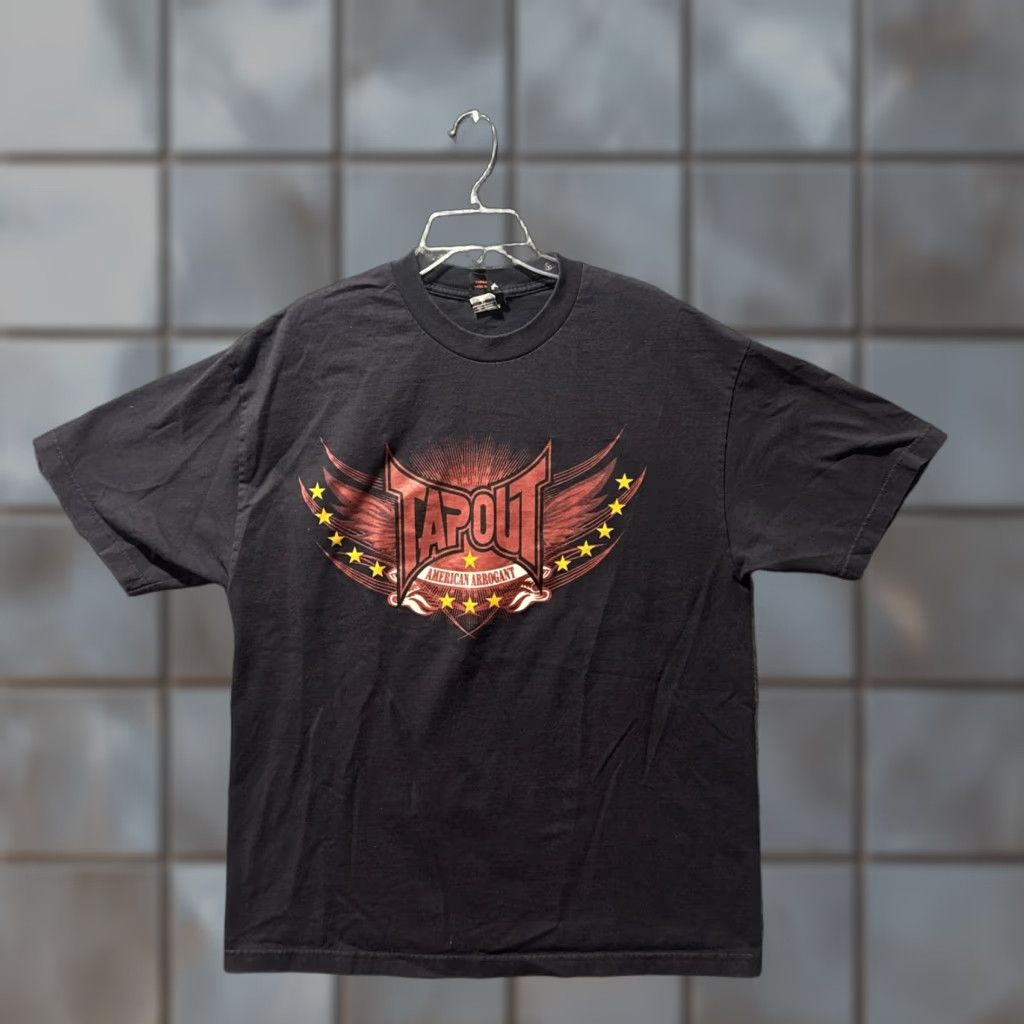 Tapout VINTAGE Tapout T-Shirt Grunge Black XL Mens Size XL HTF 90’s Y2K American Arrogant Grunge Men’s Shirt Size US XL / EU 56 / 4 - 1 Thumbnail