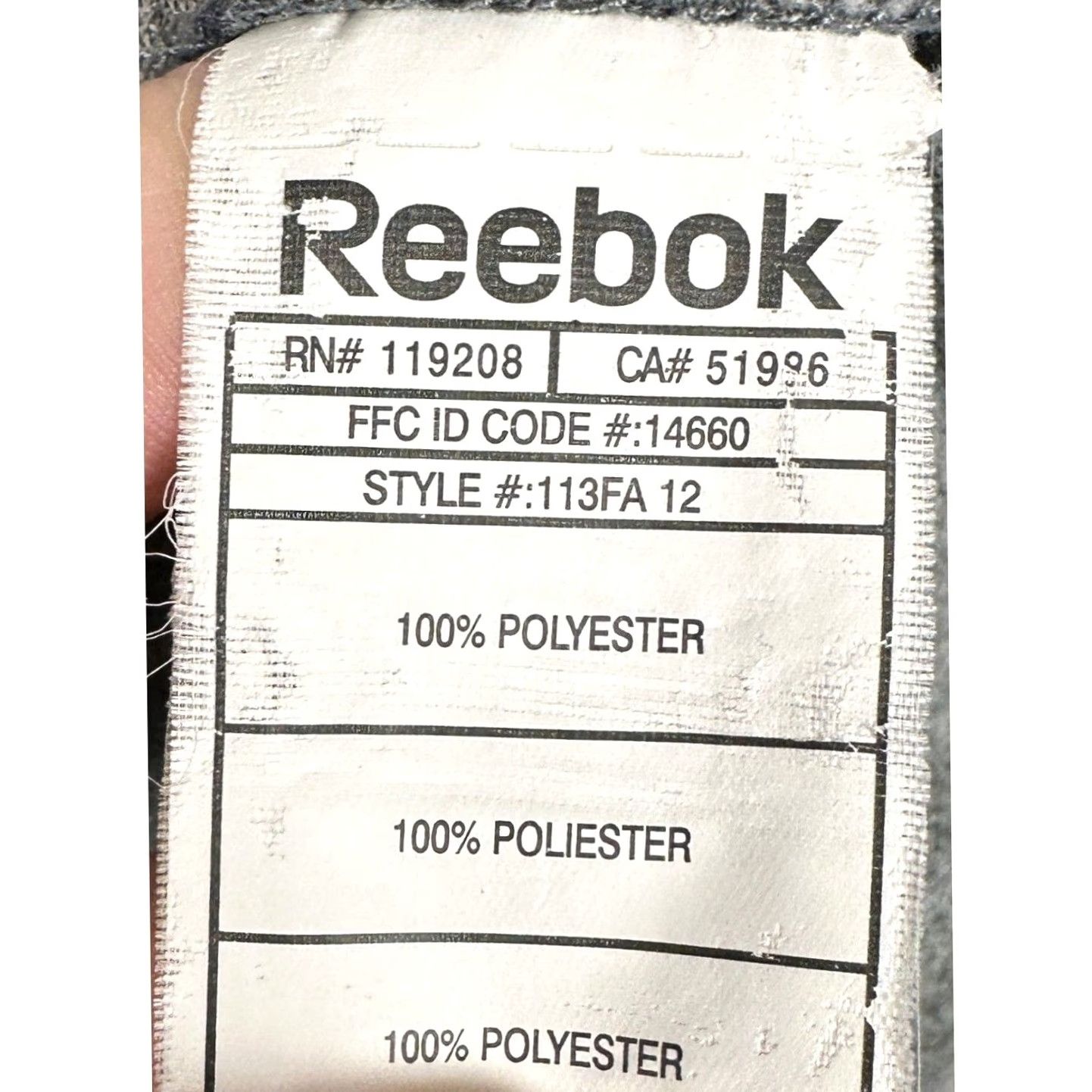 Reebok VINTAGE? No. Size US XL / EU 56 / 4 - 5 Thumbnail