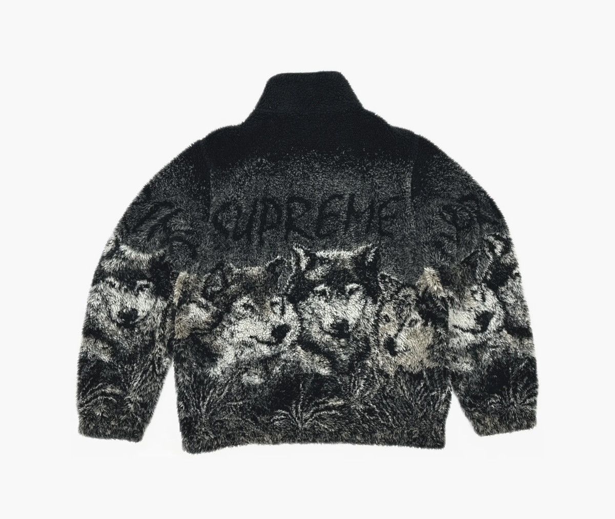 Supreme Supreme ss19 wolf fleece Jacket Size US M / EU 48-50 / 2 - 2 Thumbnail