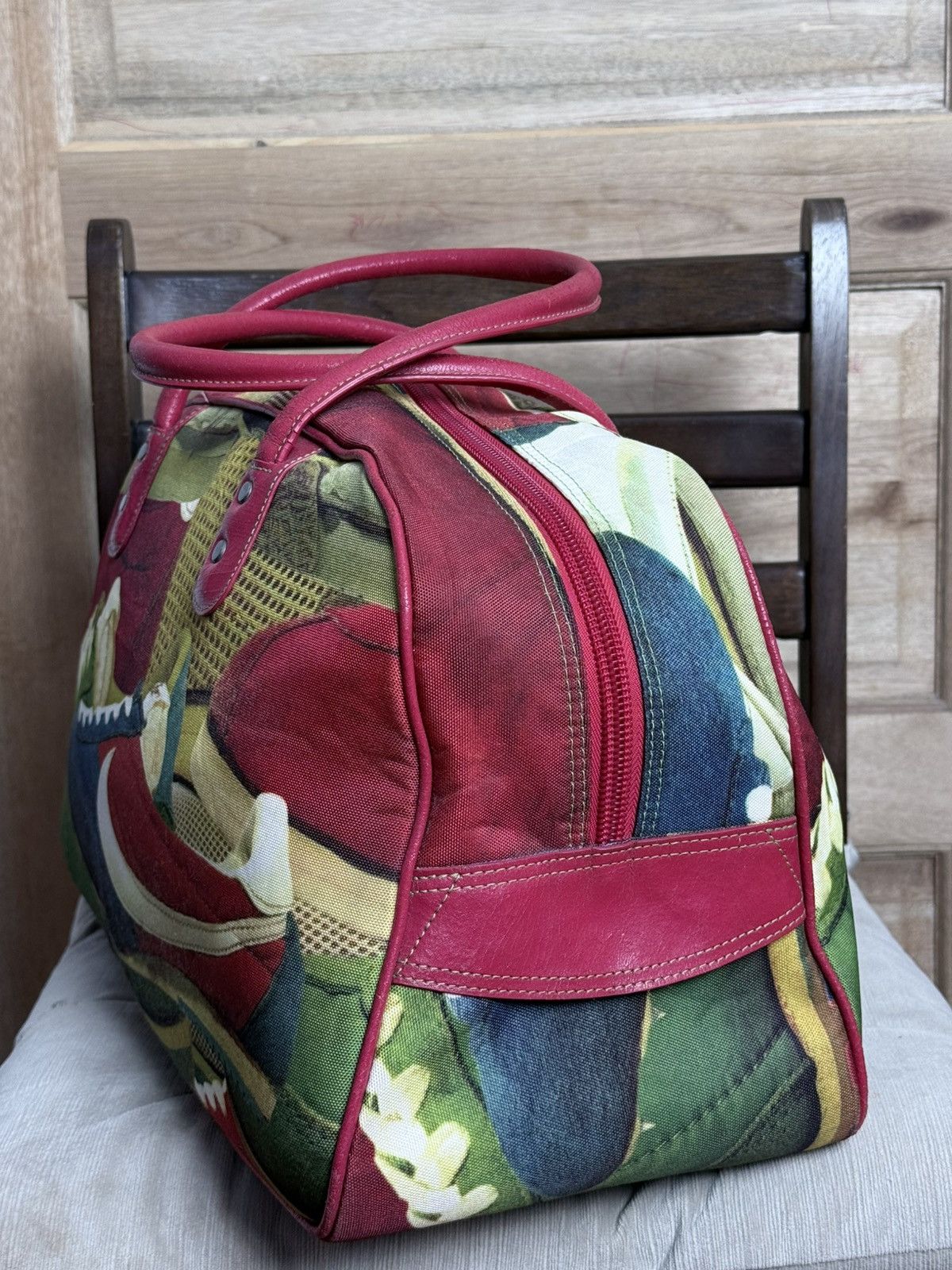 Nike Vintage Nike Cortez Duffle Bag Size ONE SIZE - 7 Thumbnail