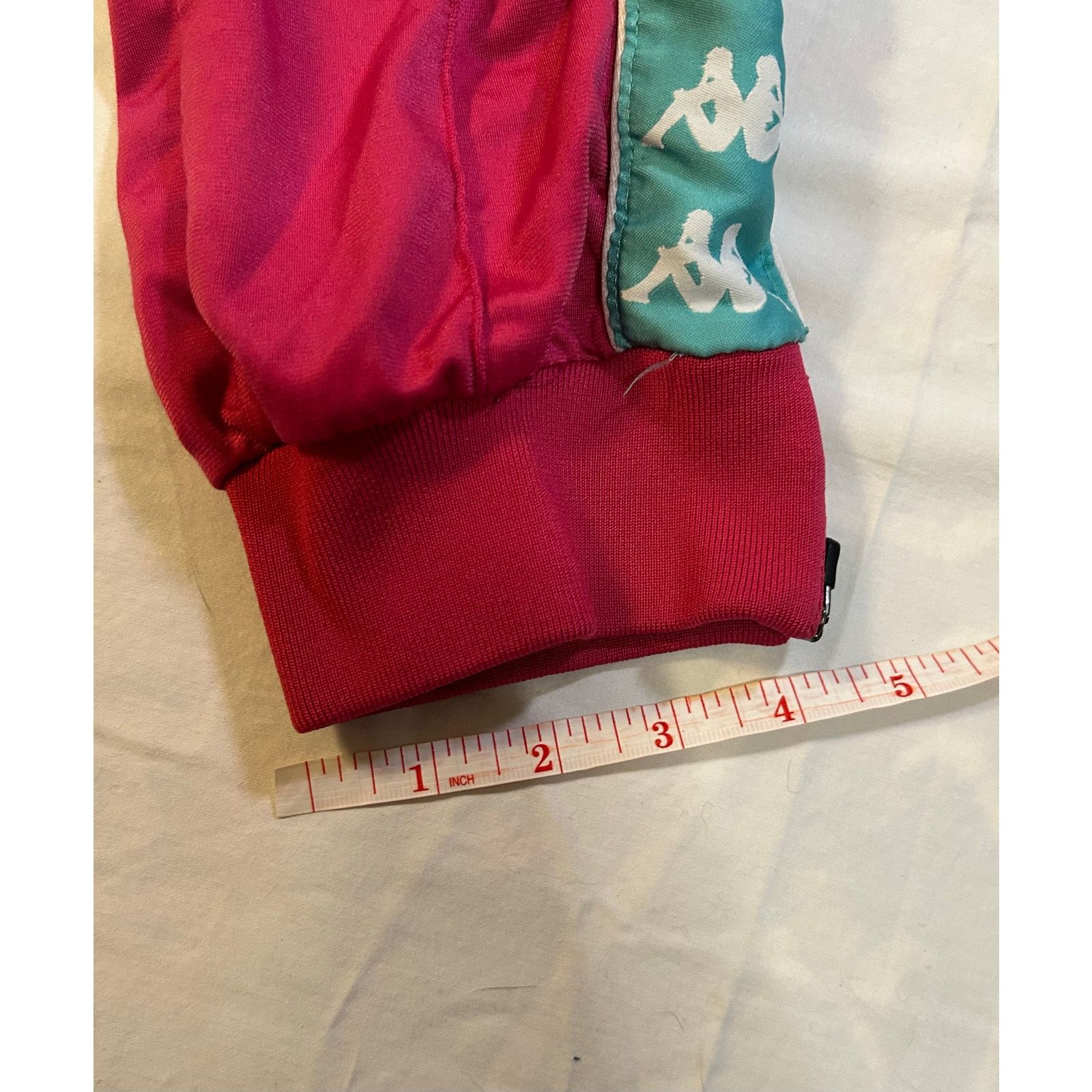 Kappa Kappa Iconic Track Joggers - Retro Red Aqua Women’s Size 0 Size 25" / US 0 / IT 36 - 6 Thumbnail