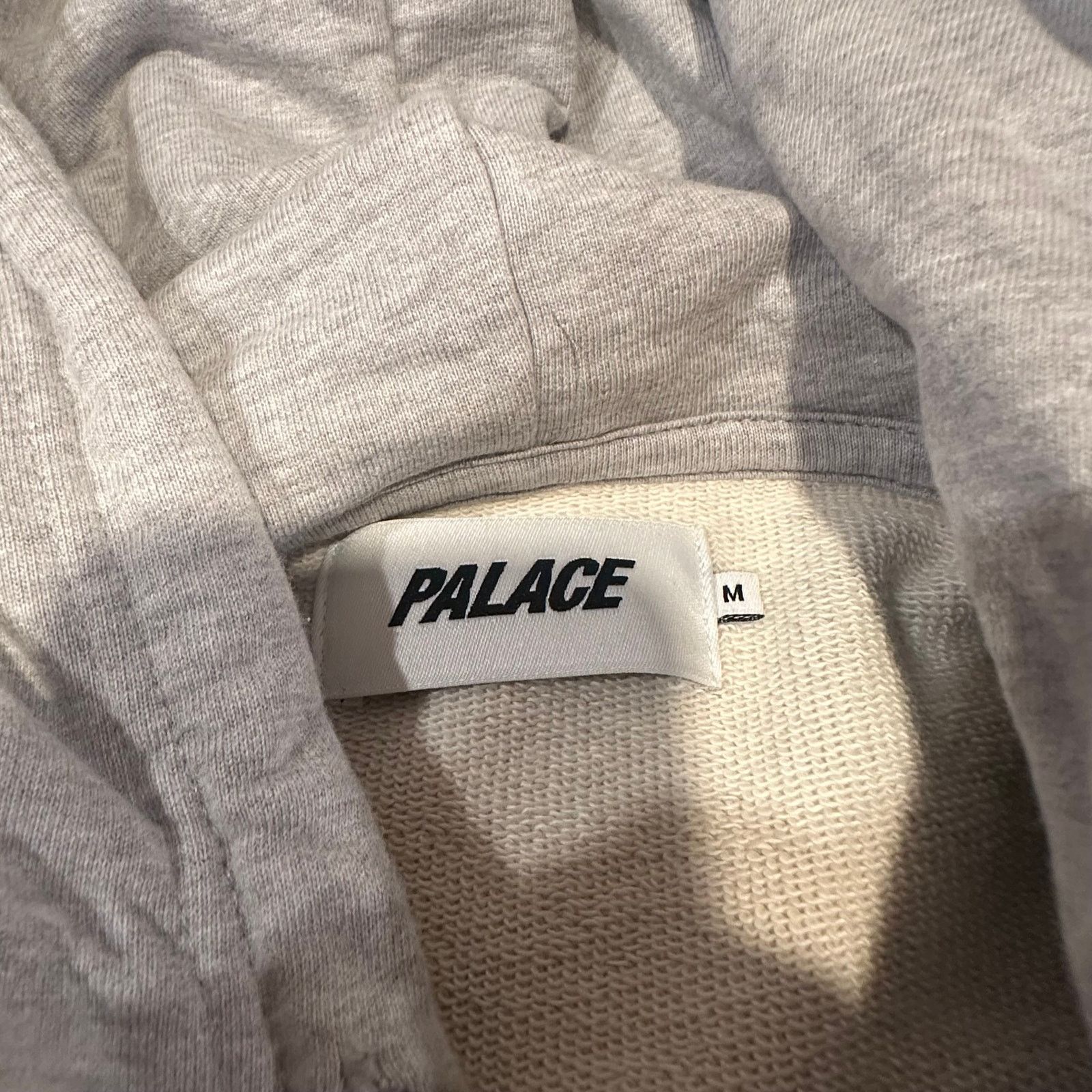 Palace Duck Out Hood - Grey - Size Medium - Used