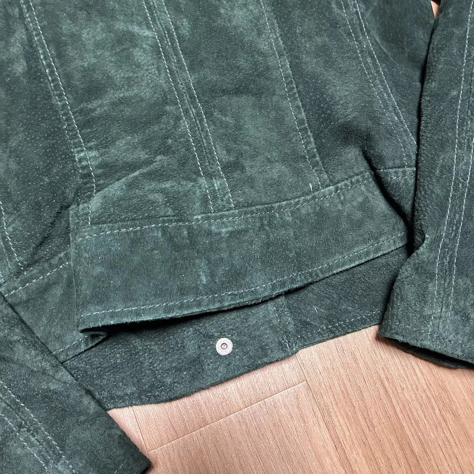 BLANKNYC BLANKNYC Cropped Suede LEATHER Motorcycle Size S / US 4 / IT 40 - 3 Thumbnail