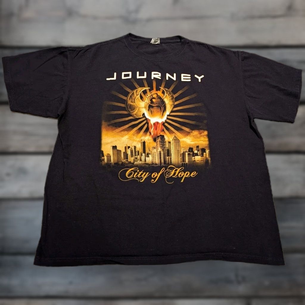 Anvil JOURNEY Concert Tee Shirt Eclipse Tour 2011 Double Sided XL Unisex Adults Graphic Tee Rock Band Size US XL / EU 56 / 4 - 1 Thumbnail