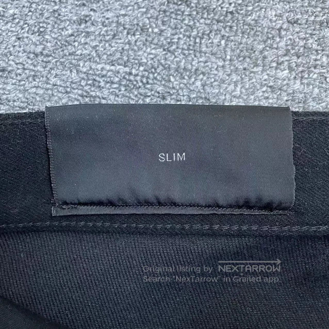 Balmain Black Ripped Denim Pants. Size US 32 / EU 48 - 4 Thumbnail