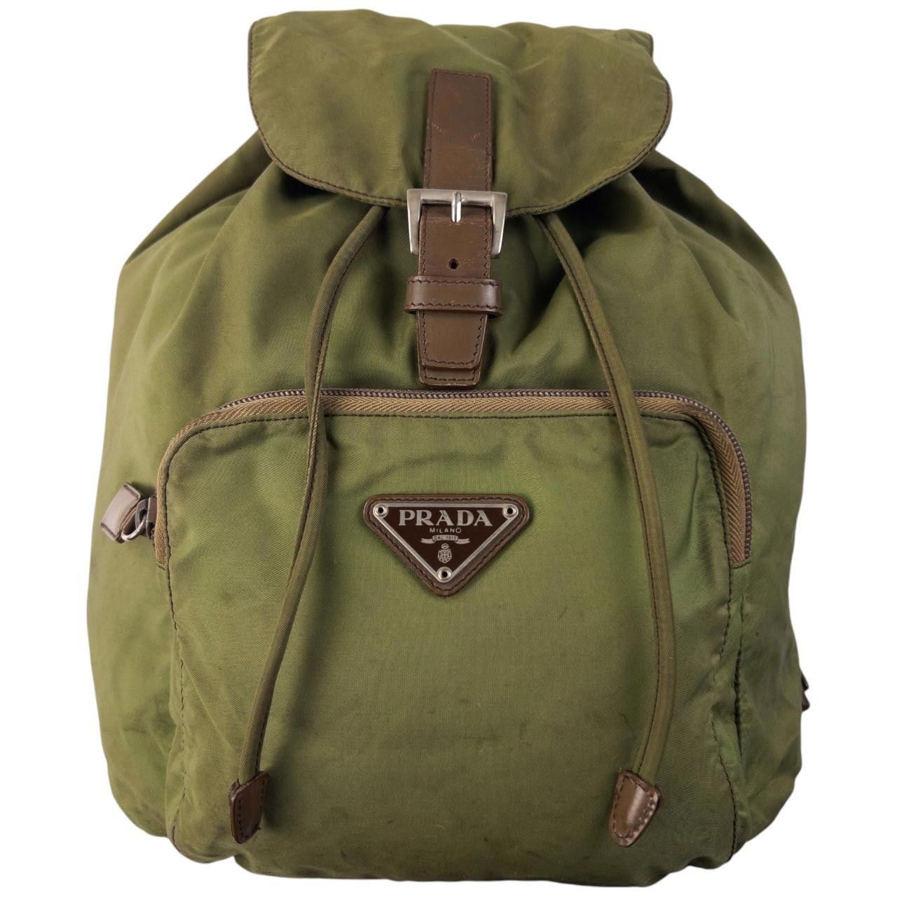 Prada Vintage Prada Bucket Backpack Size ONE SIZE - 1 Thumbnail