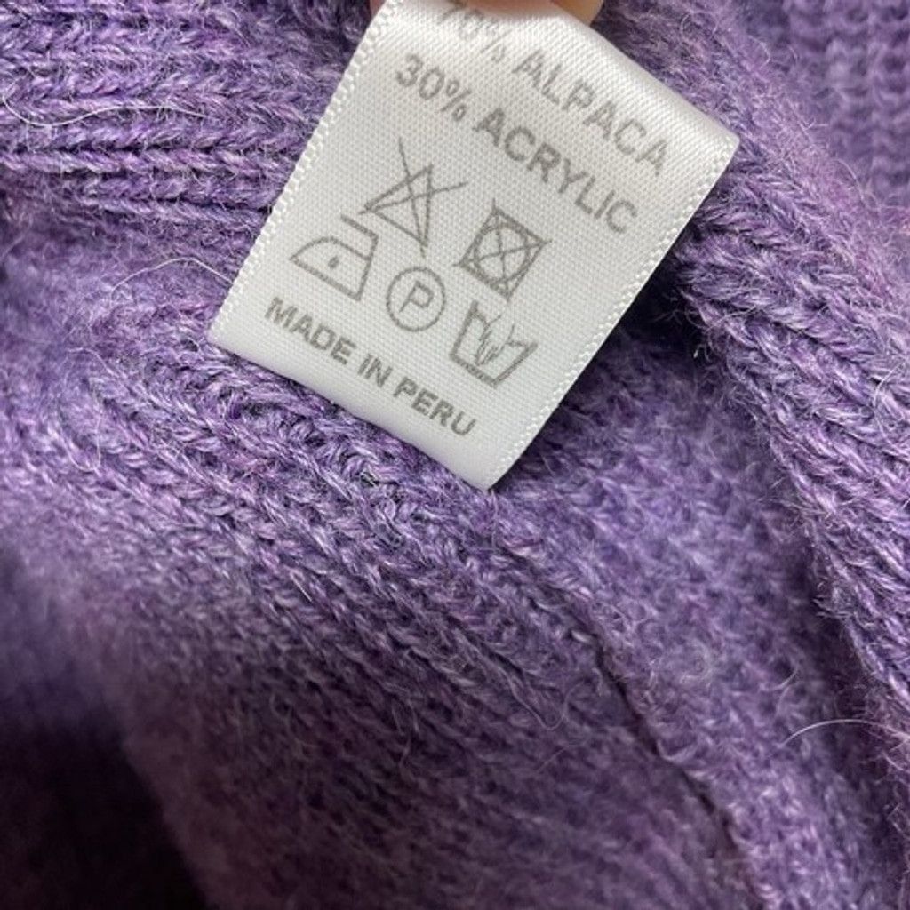Other NWOT Simply Natural Open Front Cardigan Women One Size Peru Size ONE SIZE - 4 Thumbnail