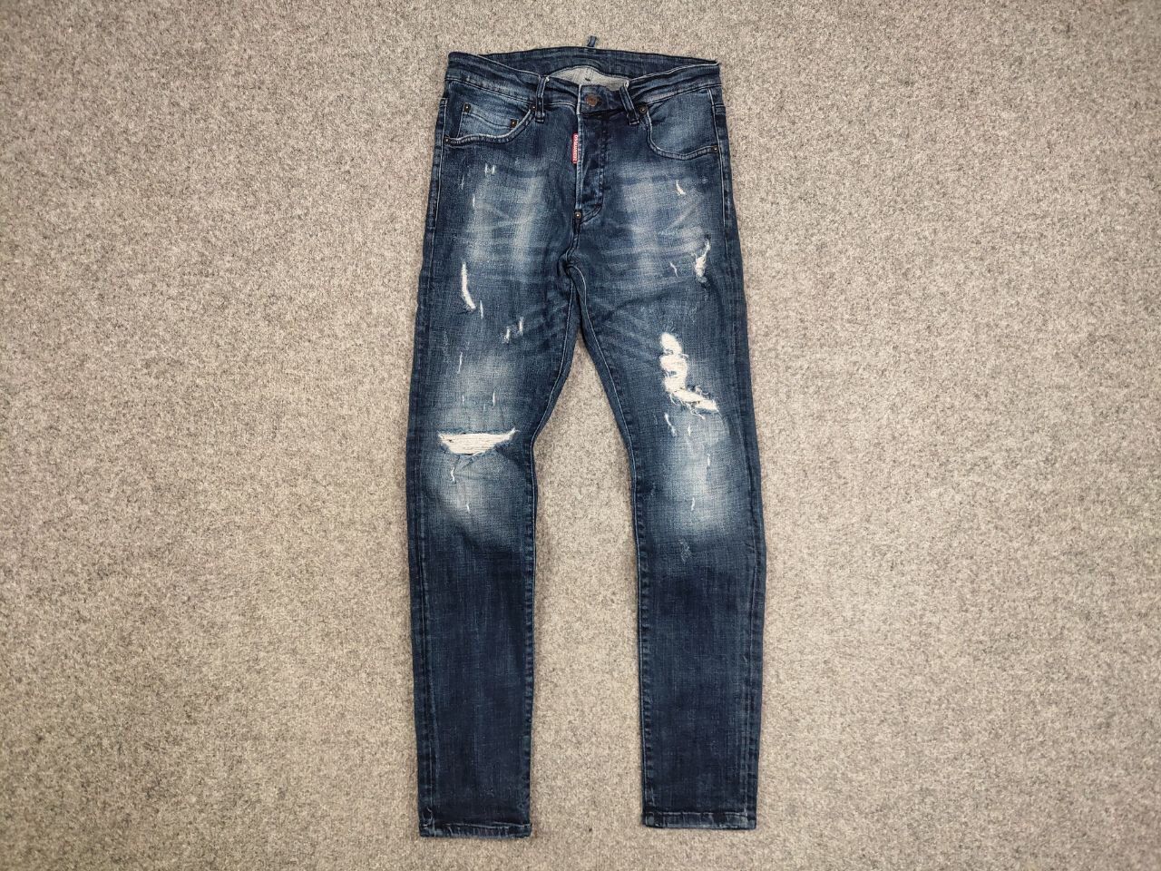 Dsquared2 Dsquared2 authentic Design Distressed logo Denim Jeans Size US 32 / EU 48 - 4 Thumbnail