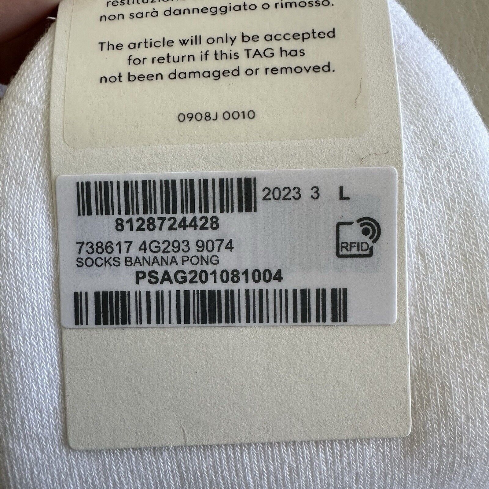 Gucci NEW Gucci Socks BROWN STRIPED GG SIZE L 100% Authentic Size ONE SIZE - 5 Thumbnail