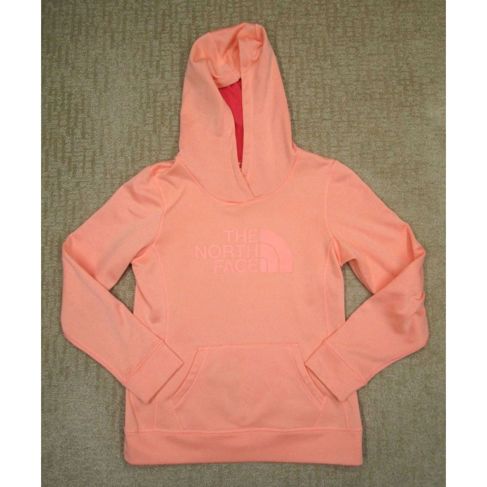 The North Face The North Face Hoodie Women Medium Peach Performance Sweatshirt Pullover Size M / US 6-8 / IT 42-44 - 2 Thumbnail