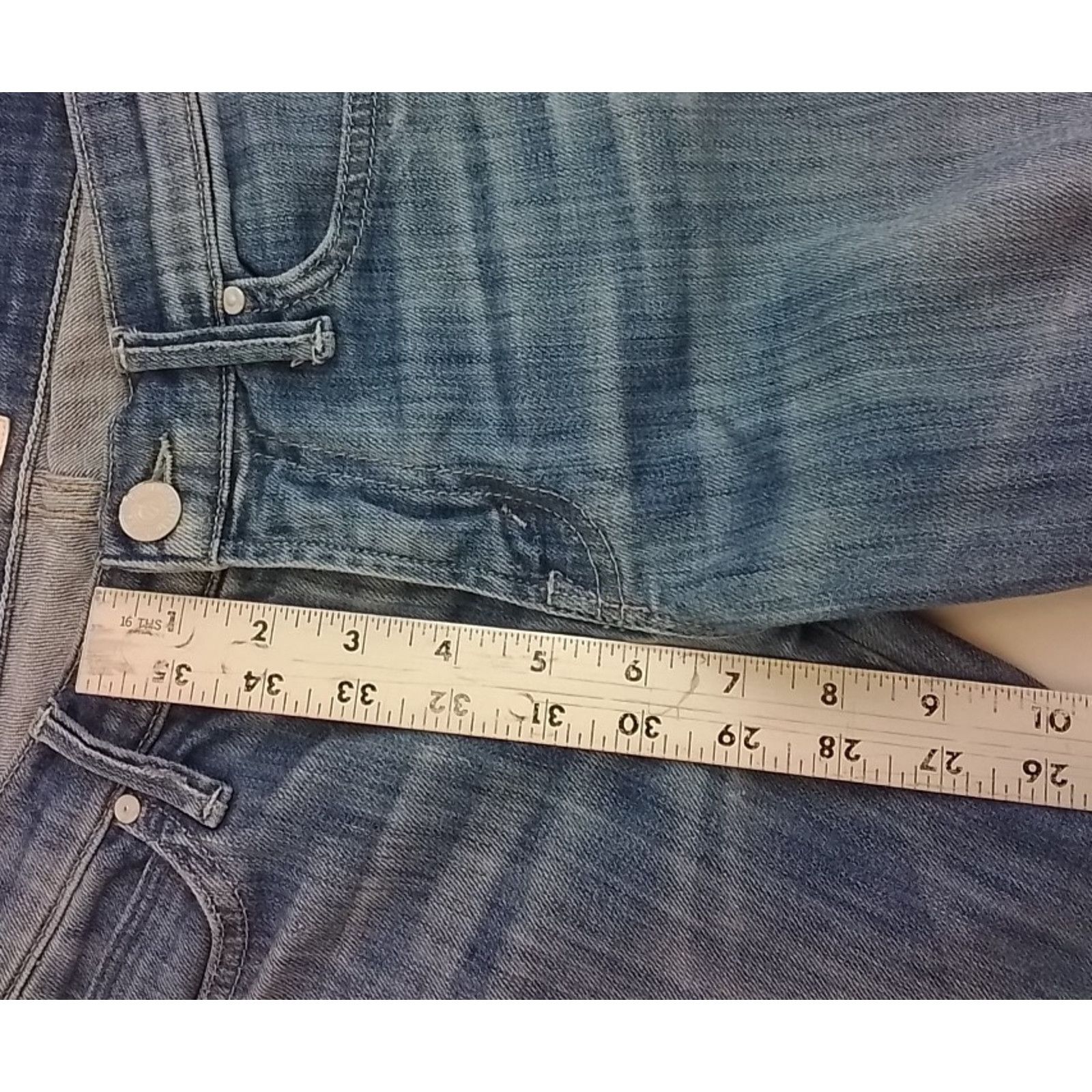 MOTHER Mother Denim The Frayed Rascal Jeans Women's 26 Medium Wash Size 26" / US 2 / IT 38 - 17 Thumbnail