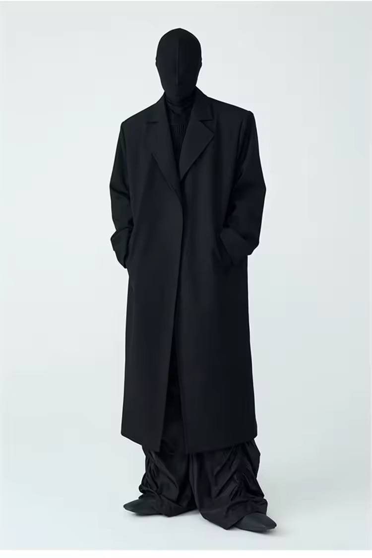 Japanese Brand × Vintage designer high quality buttonless coat Size US XL / EU 56 / 4 - 1 Thumbnail