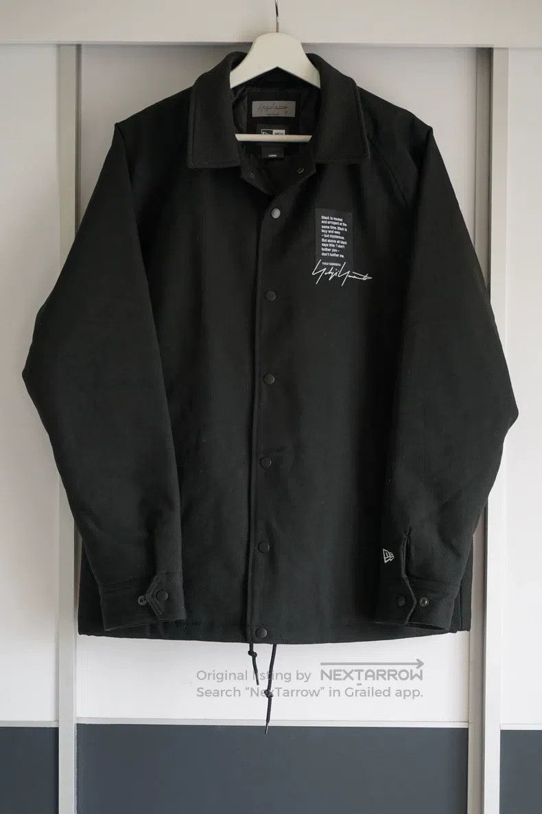 Yohji Yamamoto YOHJI YAMAMOTO Slogan Graffiti Coach Jacket Size US XL / EU 56 / 4 - 2 Thumbnail