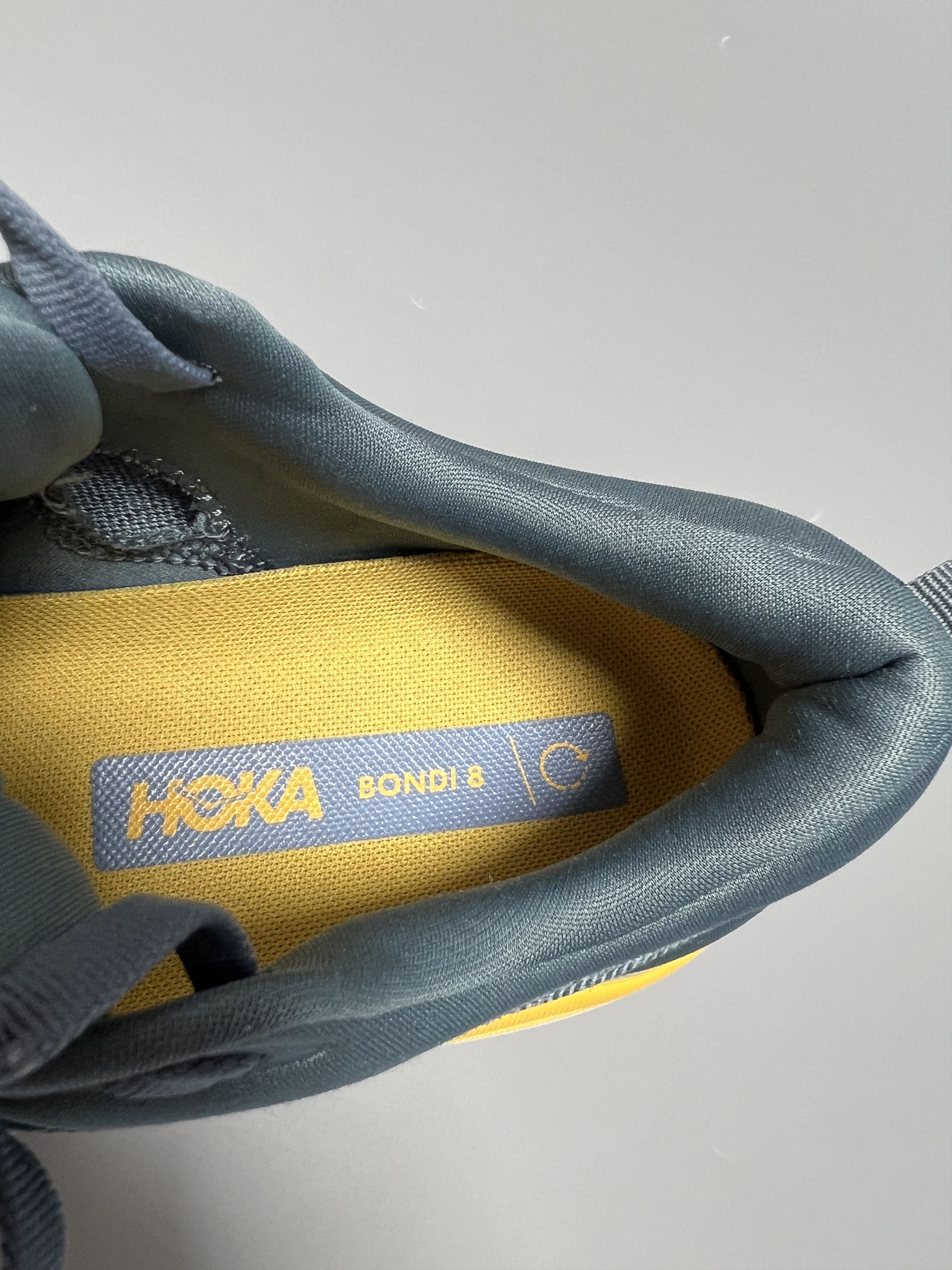 Hoka 8.5D Hoka One One Bondi 8 Men's Running Shoes Gym Walking Size US 8.5 / EU 41-42 - 17 Thumbnail