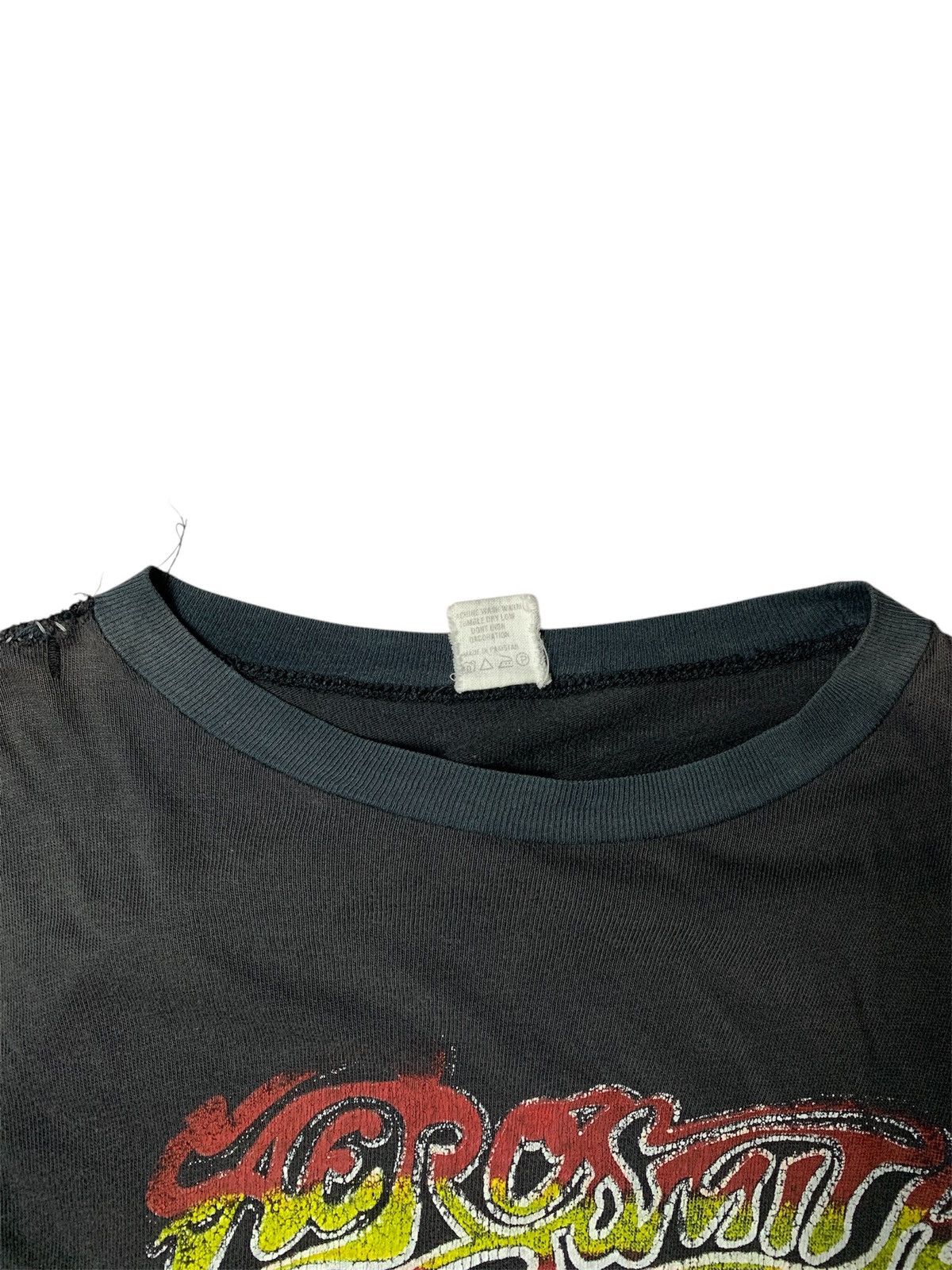 Aerosmith × Band Tees × Vintage Vintage Aerosmith Band Bootleg Distressed Condition Size US M / EU 48-50 / 2 - 6 Thumbnail