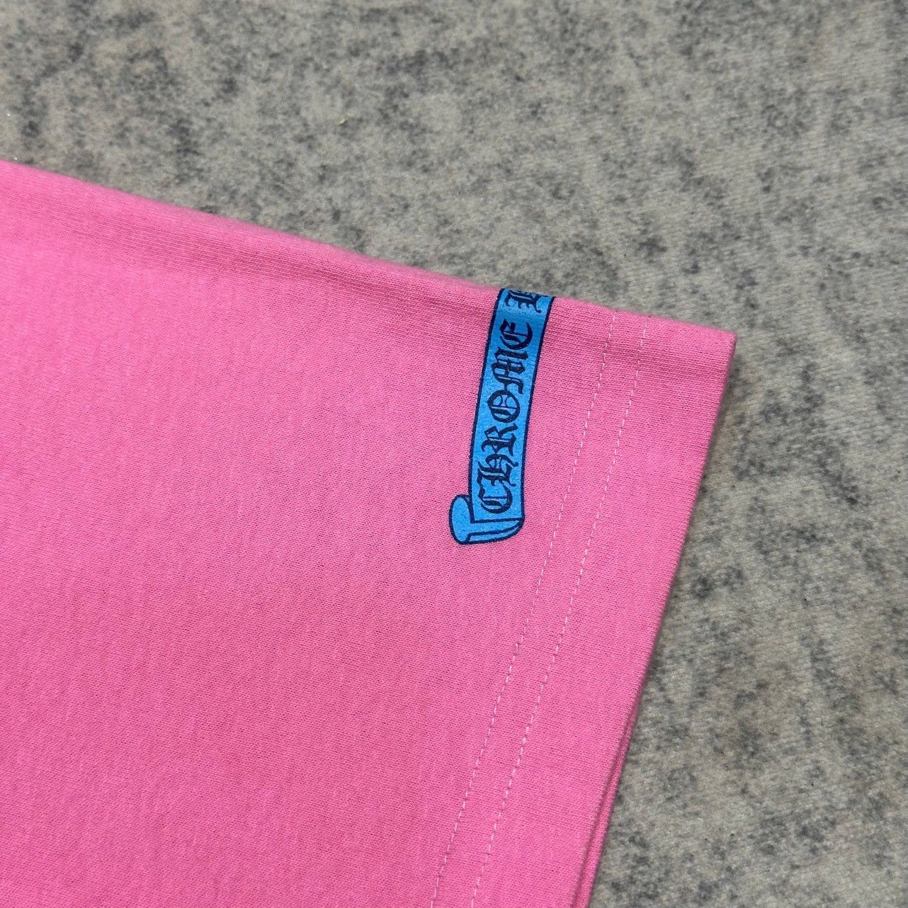 Chrome Hearts CHROME HEARTS Scroll Logo T-Shirt PINK Size M / US 6-8 / IT 42-44 - 5 Thumbnail