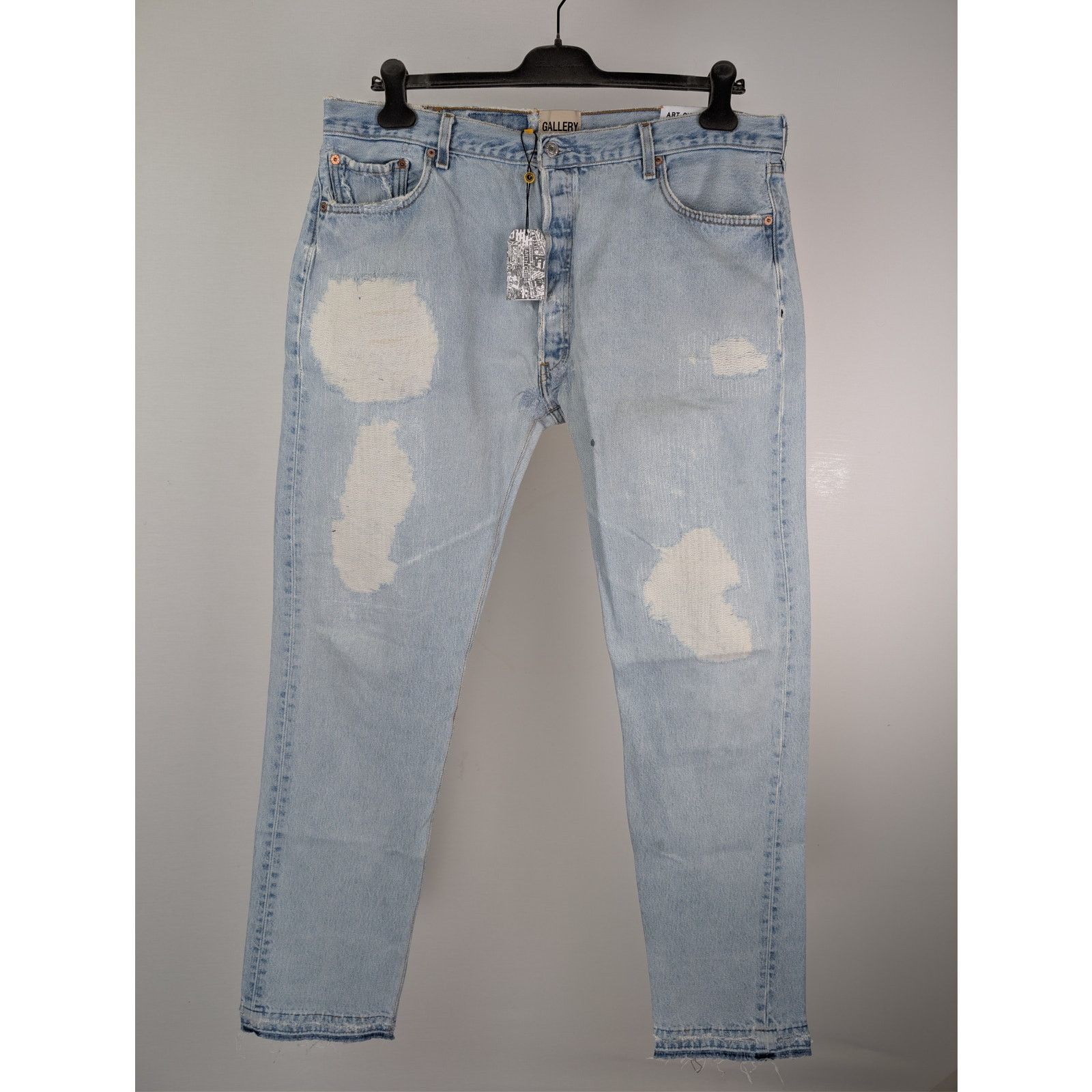 Gallery Dept. o1rshd1 5001 Gap Faded Denim Jeans in Blue 37 x 35 Size US 37 - 2 Thumbnail
