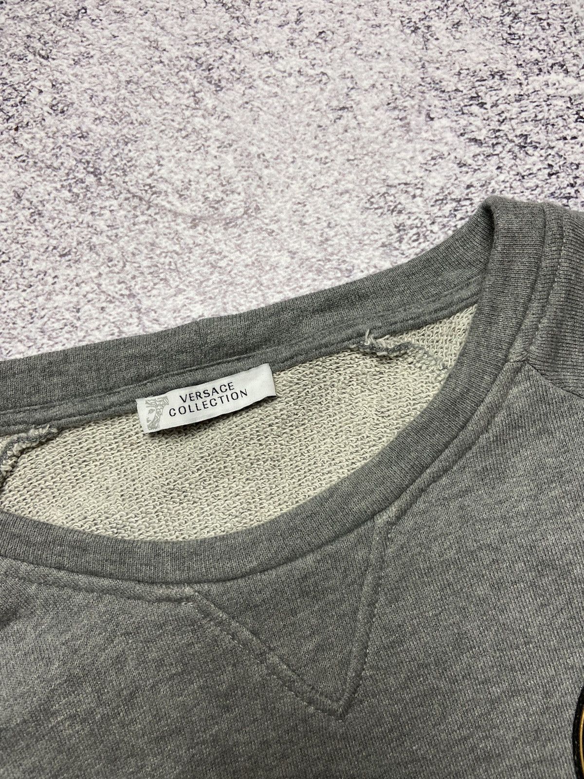 Designer × Versace Gianni Versace Collection Sweatshirt Designed Logo Luxury Size US L / EU 52-54 / 3 - 4 Thumbnail