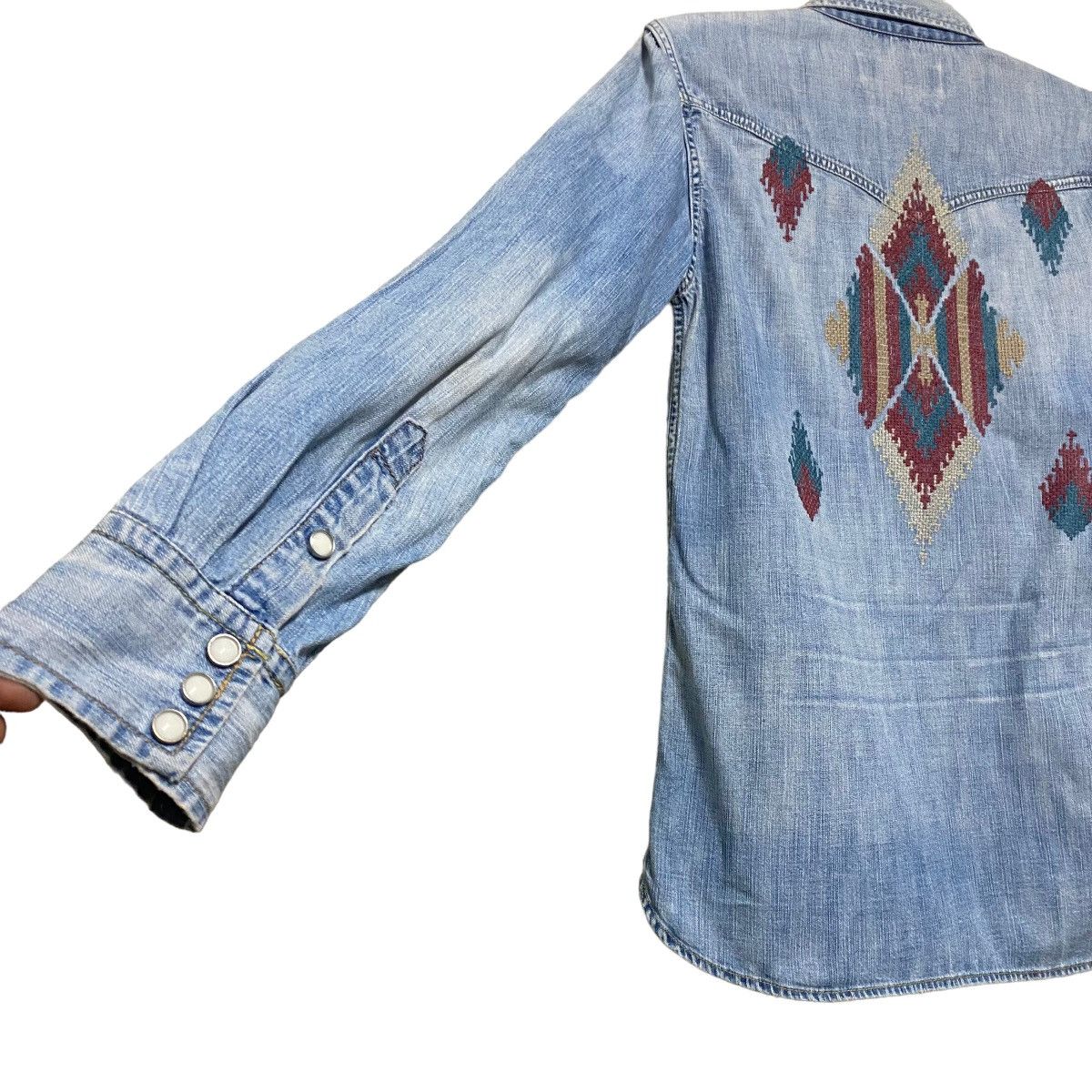 Remi Relief Remi Relief Western Denim Native Shirt Size US M / EU 48-50 / 2 - 10 Thumbnail