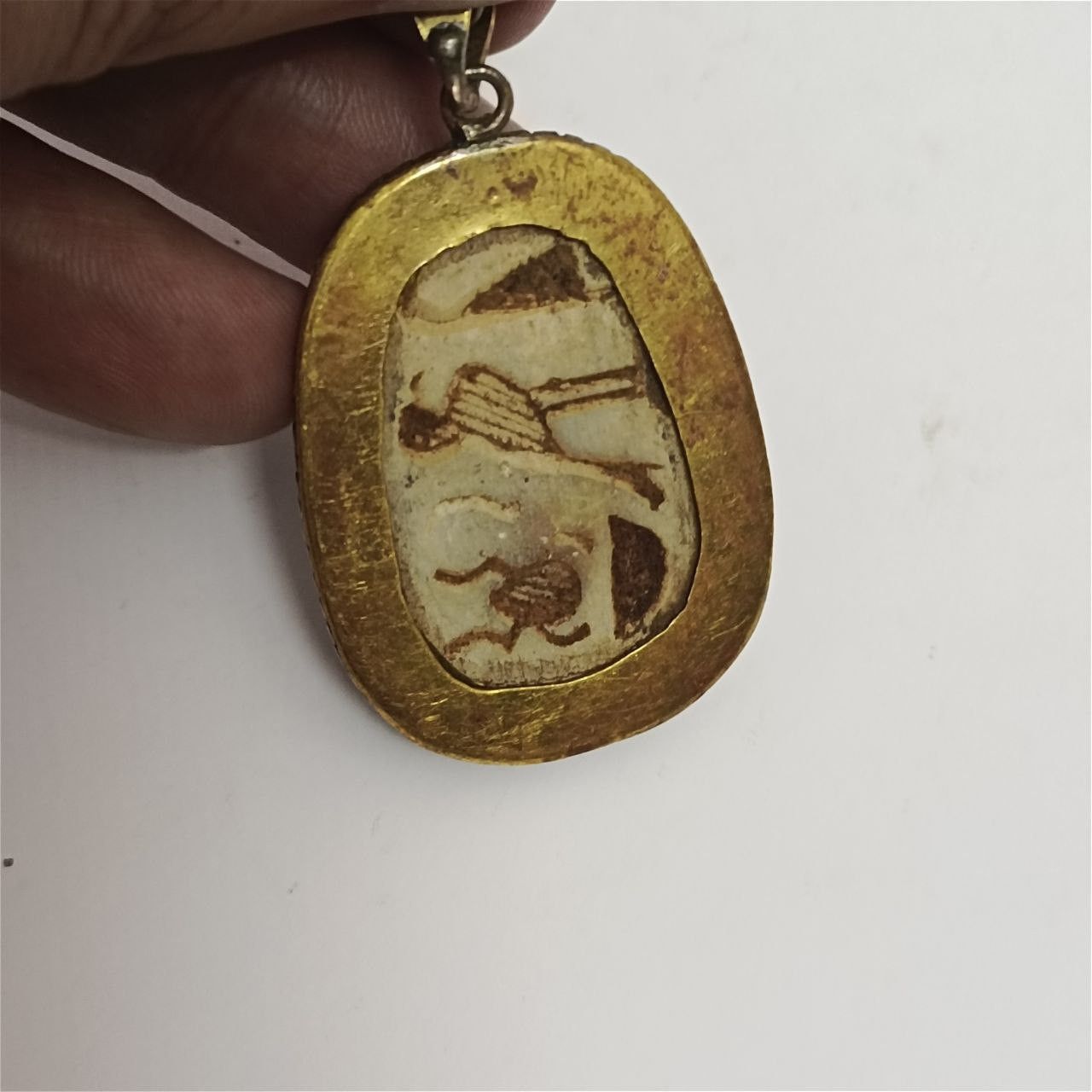 Handmade Ancient Egyptian Pharaonic Style Necklace Pharaonic Amulet Size ONE SIZE - 8 Thumbnail