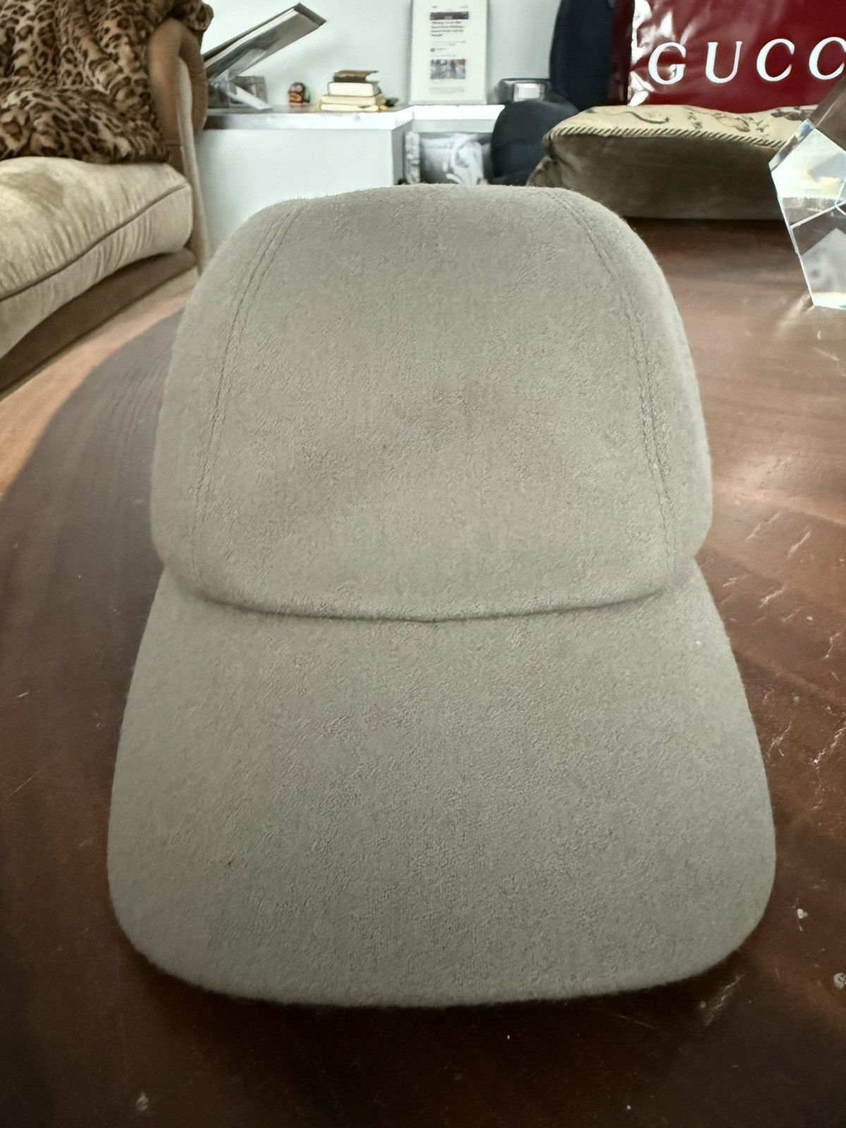 Hermes Hermes Men Baseball Hat: Pure Cashmere - Rare Size 61 🧢 🏆 Size ONE SIZE - 1 Thumbnail
