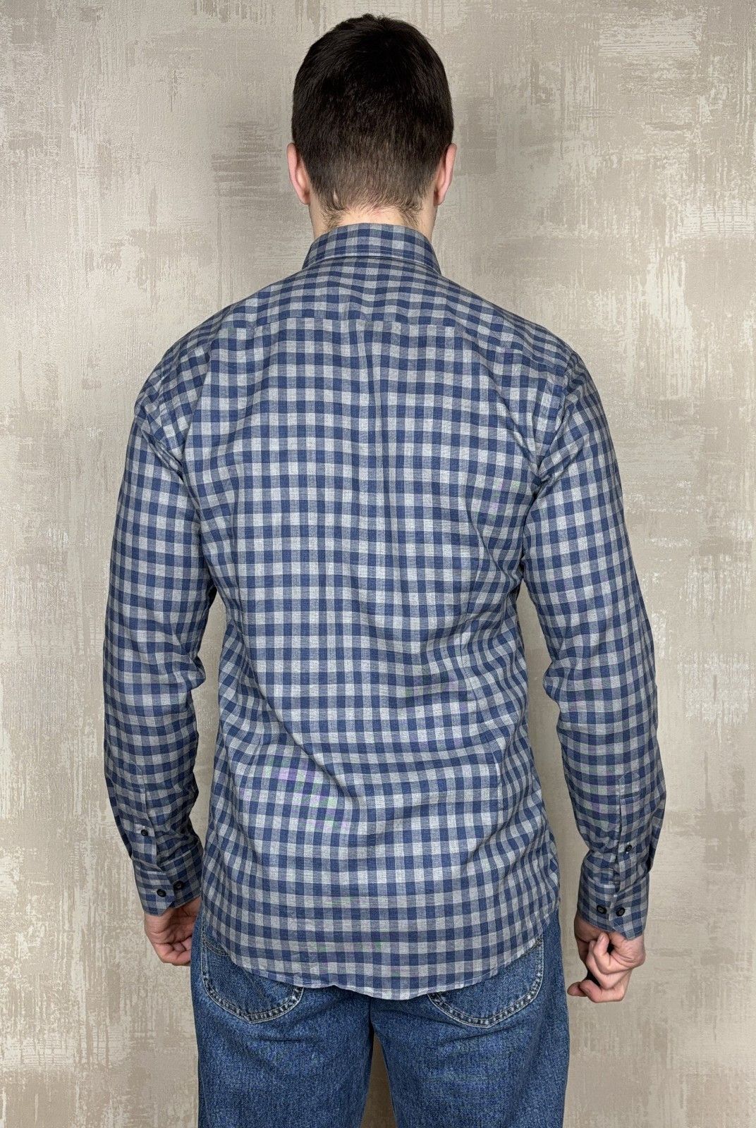 Eton Eton Lightweight Flannel Check Shirt Size L (41 / 16) Size US L / EU 52-54 / 3 - 12 Thumbnail