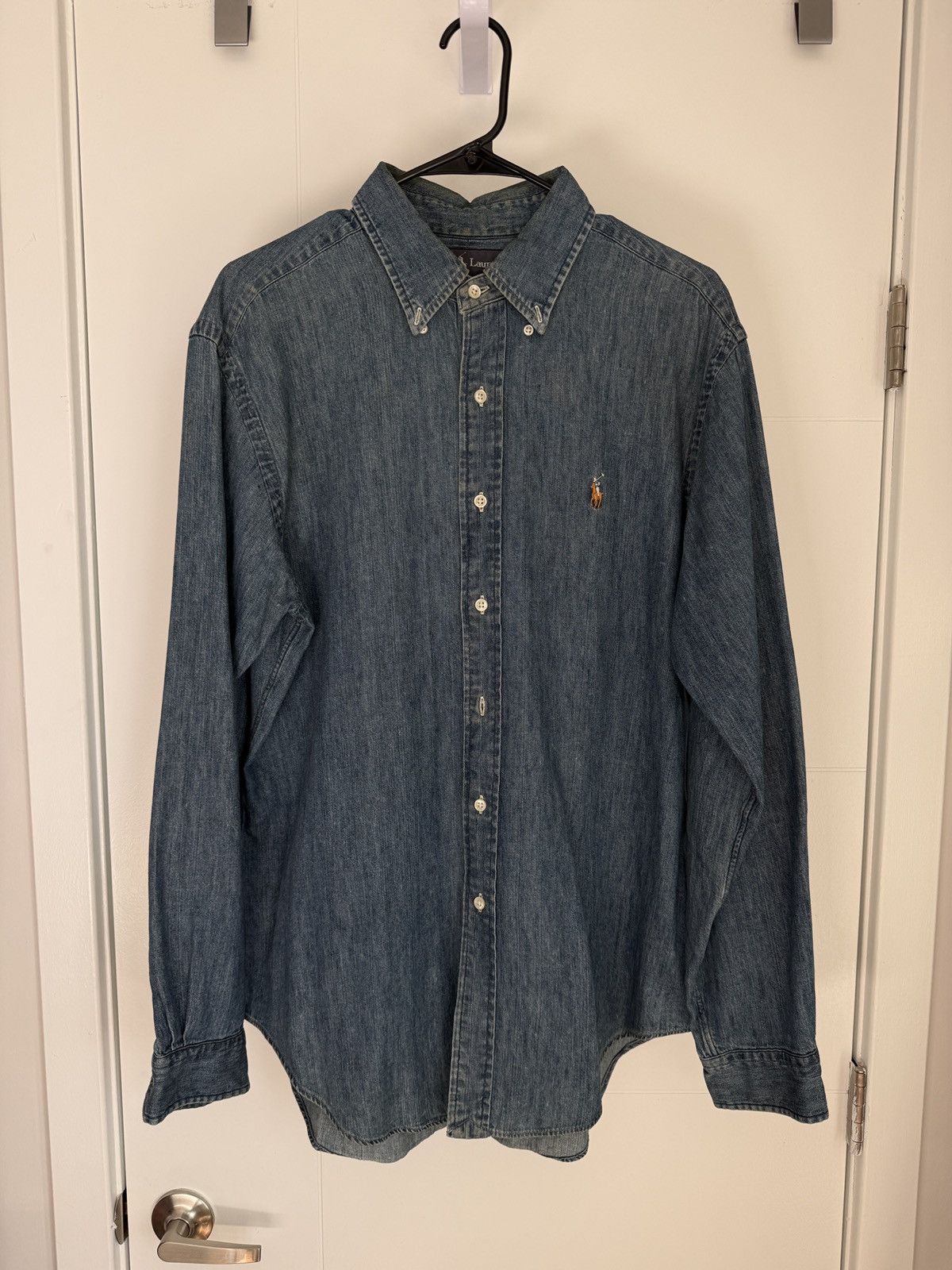 Polo Ralph Lauren Denim Button Up Size US L / EU 52-54 / 3 - 1 Thumbnail