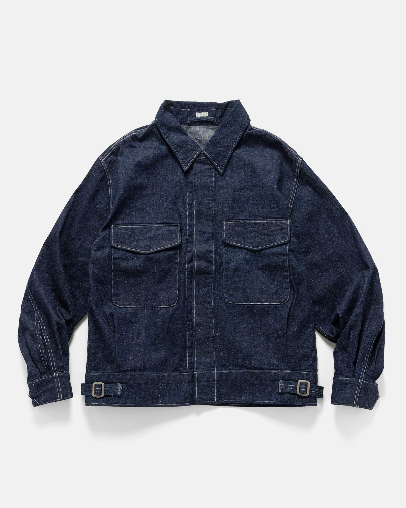 A.PRESSE 25SS US Navy Denim Jacket - indigo | Grailed