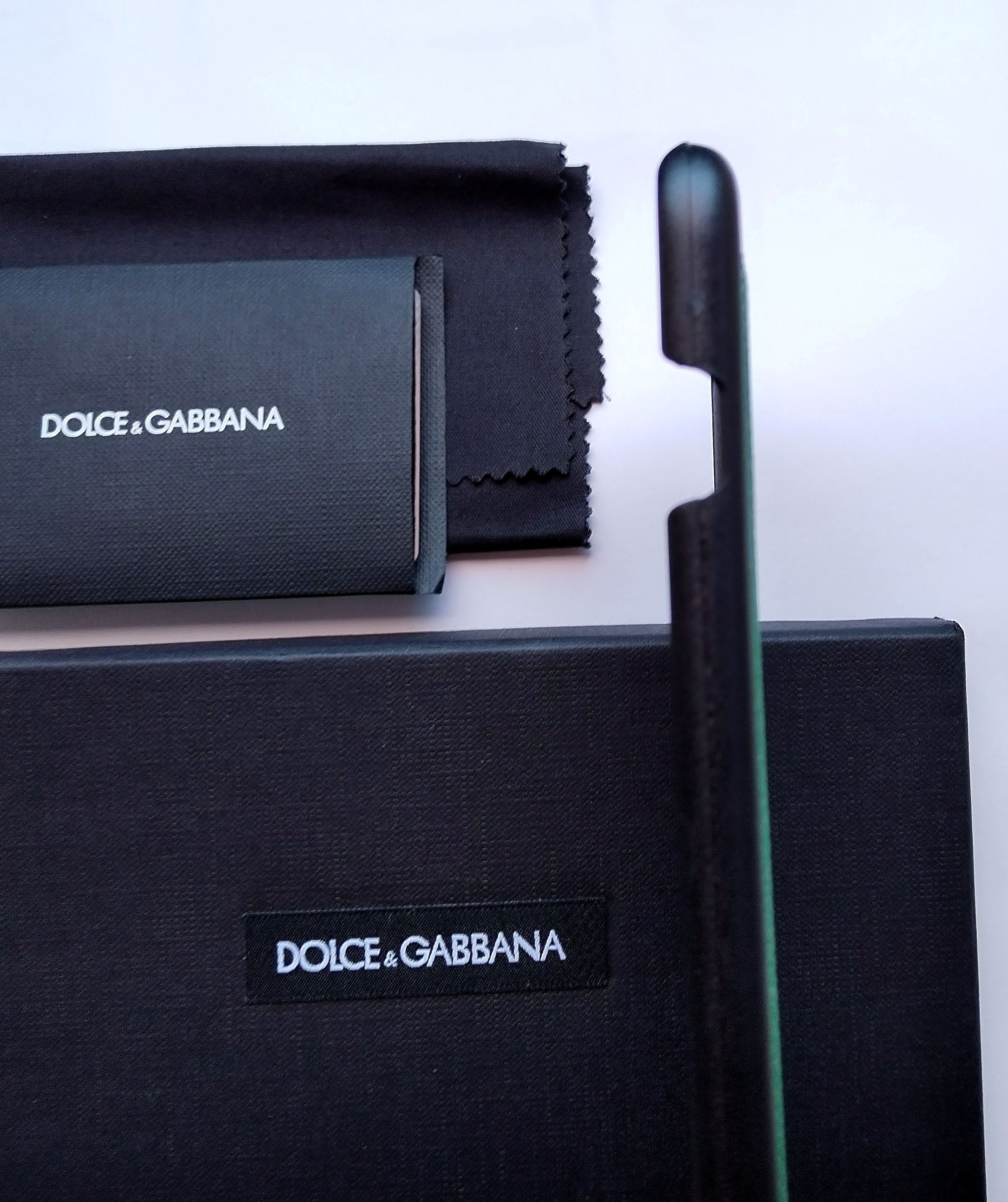 Dolce & Gabbana iphone 7/8 Plus case green saffiano leather Size ONE SIZE - 6 Thumbnail