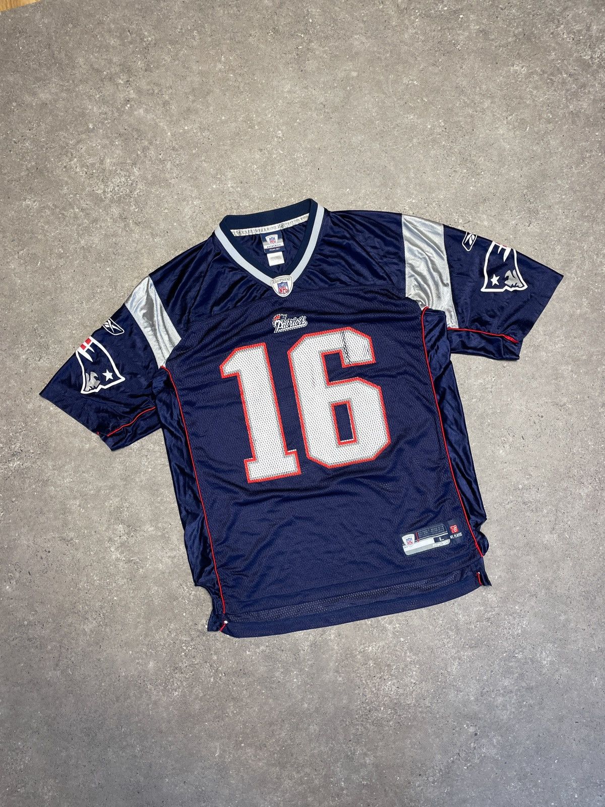 Reebok Vintage Reebok Patriots NFL Jersey Size US L / EU 52-54 / 3 - 1 Thumbnail