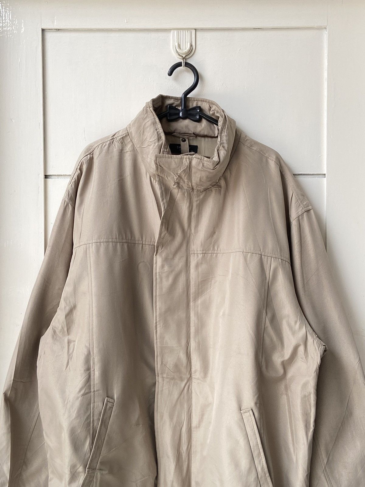 Designer × Japanese Brand × Yohji Yamamoto SACSNY Y’SACCS Beige Zip Jacket Size US L / EU 52-54 / 3 - 10 Thumbnail