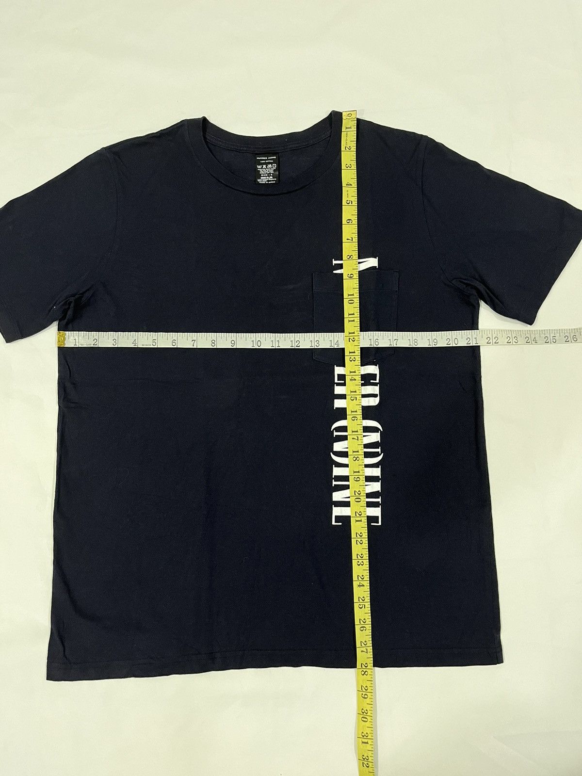 Japanese Brand × Number (N)ine Number (N)ine Big Logo Spell Out T shirt Size US L / EU 52-54 / 3 - 8 Thumbnail