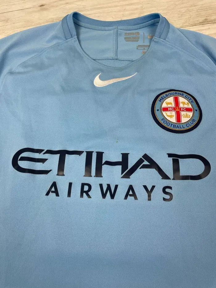 Nike Nike Melbourne City 2018 2019 Player Issue #50 Shirt Size US M / EU 48-50 / 2 - 9 Thumbnail