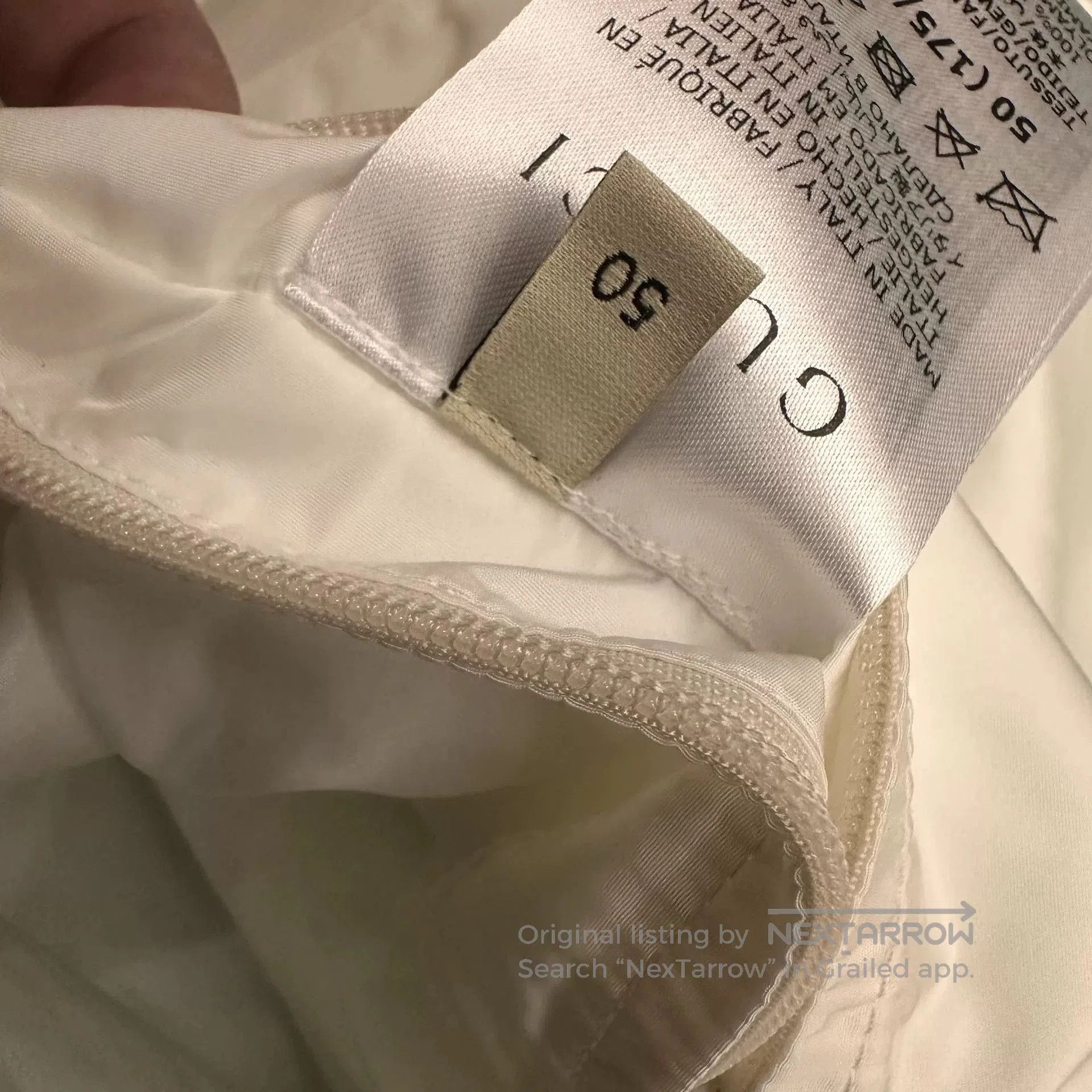 Gucci Gucci SS22 Light Cotton White Vest. Size US M / EU 48-50 / 2 - 4 Thumbnail