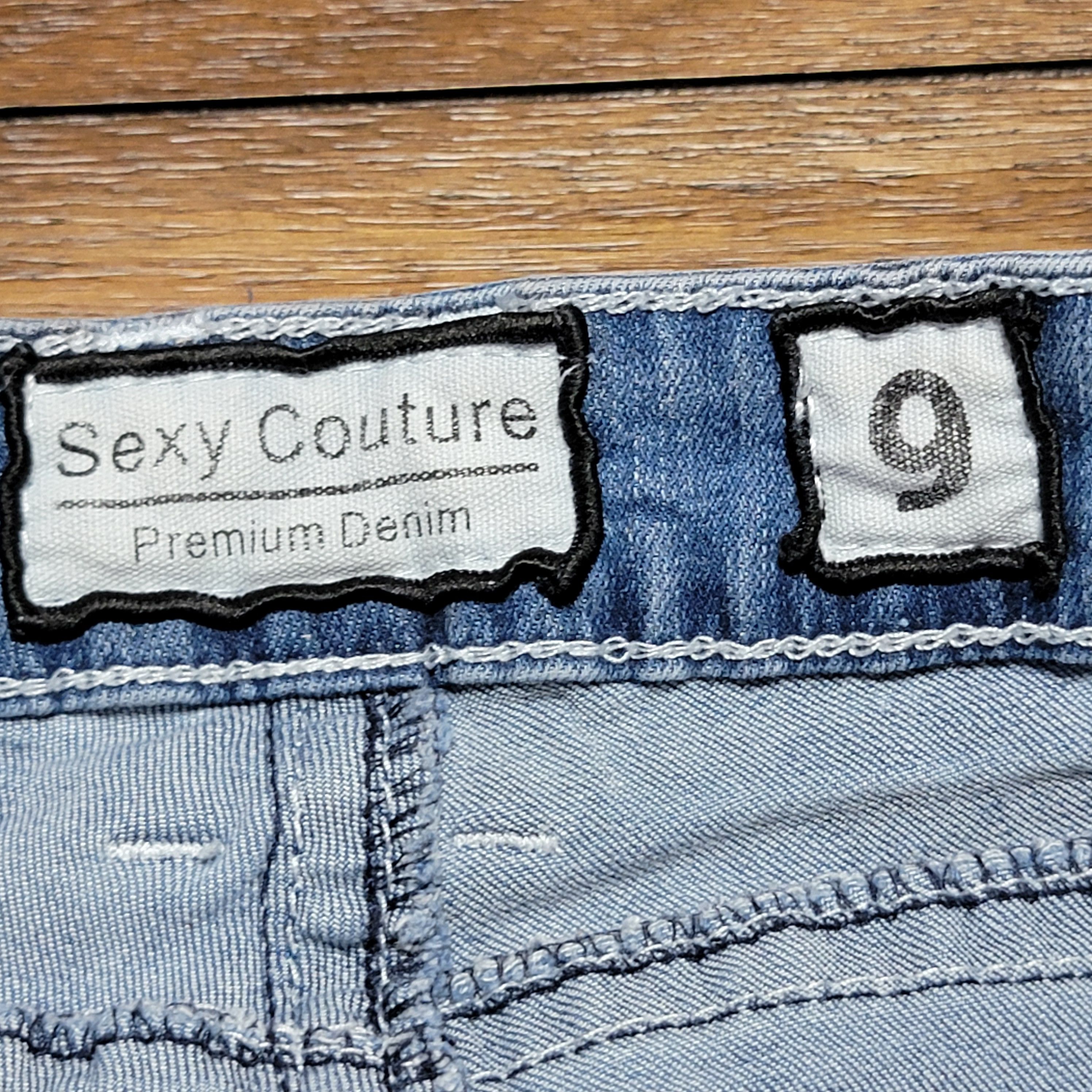 Other Sexy Couture Premium Denim Jeans Bling Pockets - Junior 9 Size 28" / US 6 / IT 42 - 8 Thumbnail