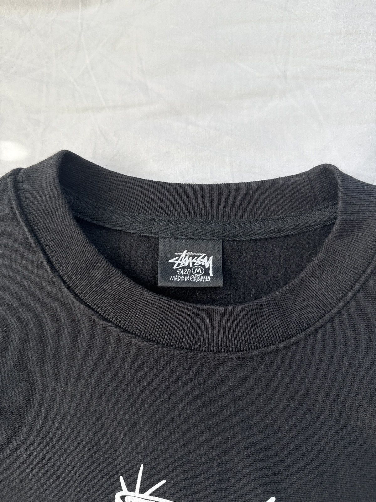 Stussy Stussy Martini Crewneck Black Size US M / EU 48-50 / 2 - 5 Thumbnail