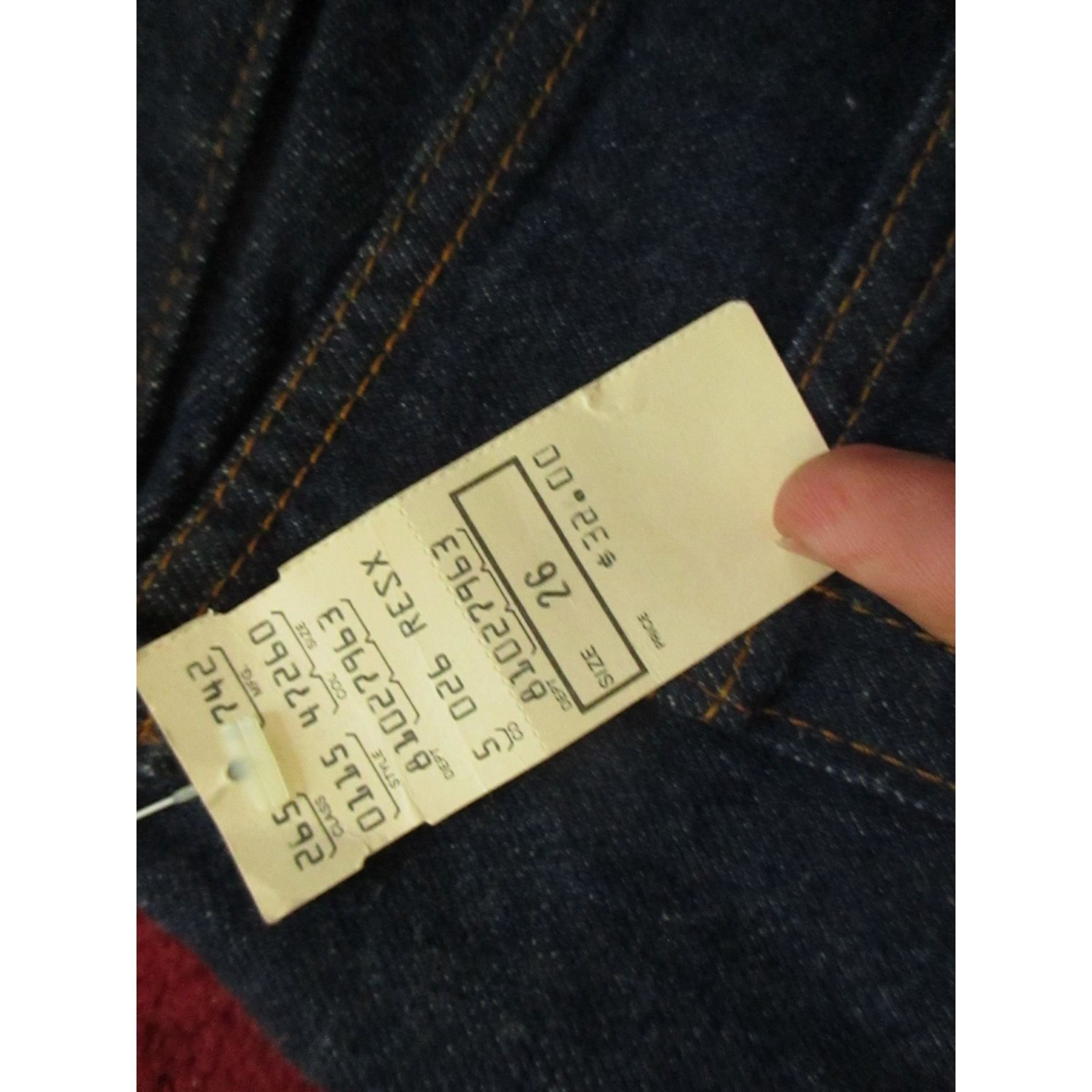 Vintage 26 40x34 Womens Levi's Vintage 501 Jeans Boyfriend 1984 2650 Size 40" / US 18 - 5 Thumbnail