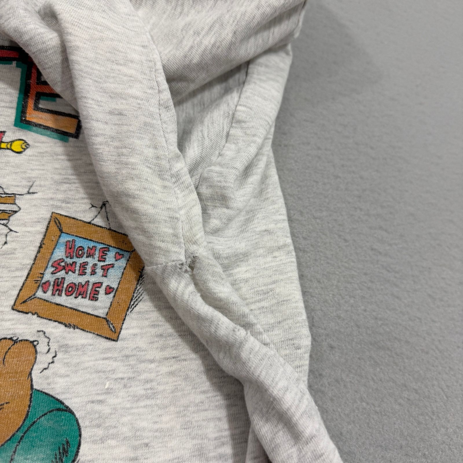 Vintage Vintage Michigan Who Farted? Shirt XL Gray Distressed Humor Size US XL / EU 56 / 4 - 7 Thumbnail