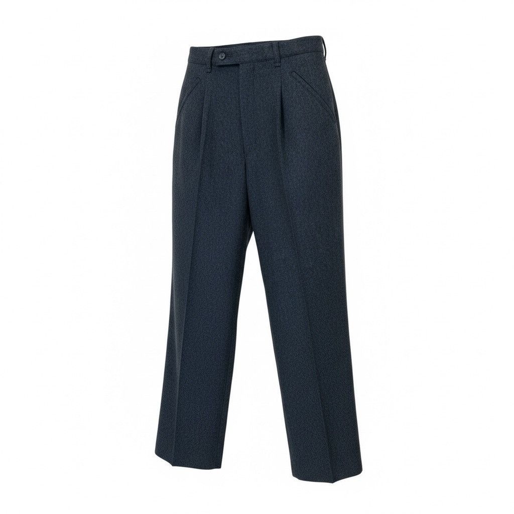 Issey Miyake LH 44559 VINTAGE ISSEY MIYAKE WOOL CASUAL PANT Size US 27 - 1 Thumbnail