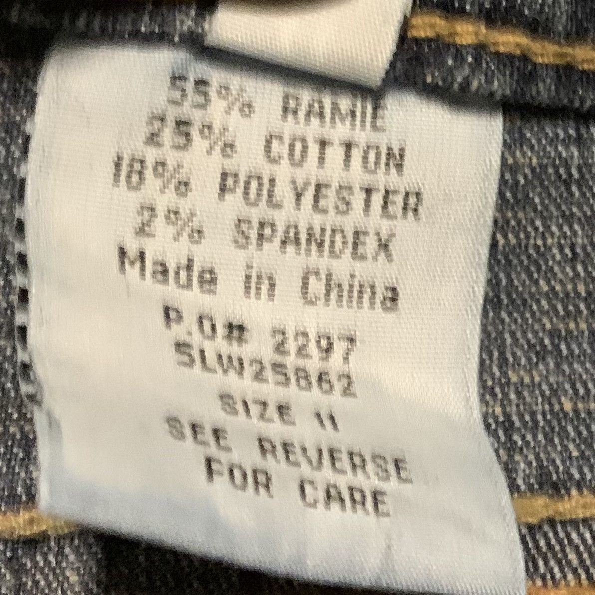 Other Paris Blues 2000s Loose Flare jeans Size 32" / US 10 / IT 46 - 7 Thumbnail
