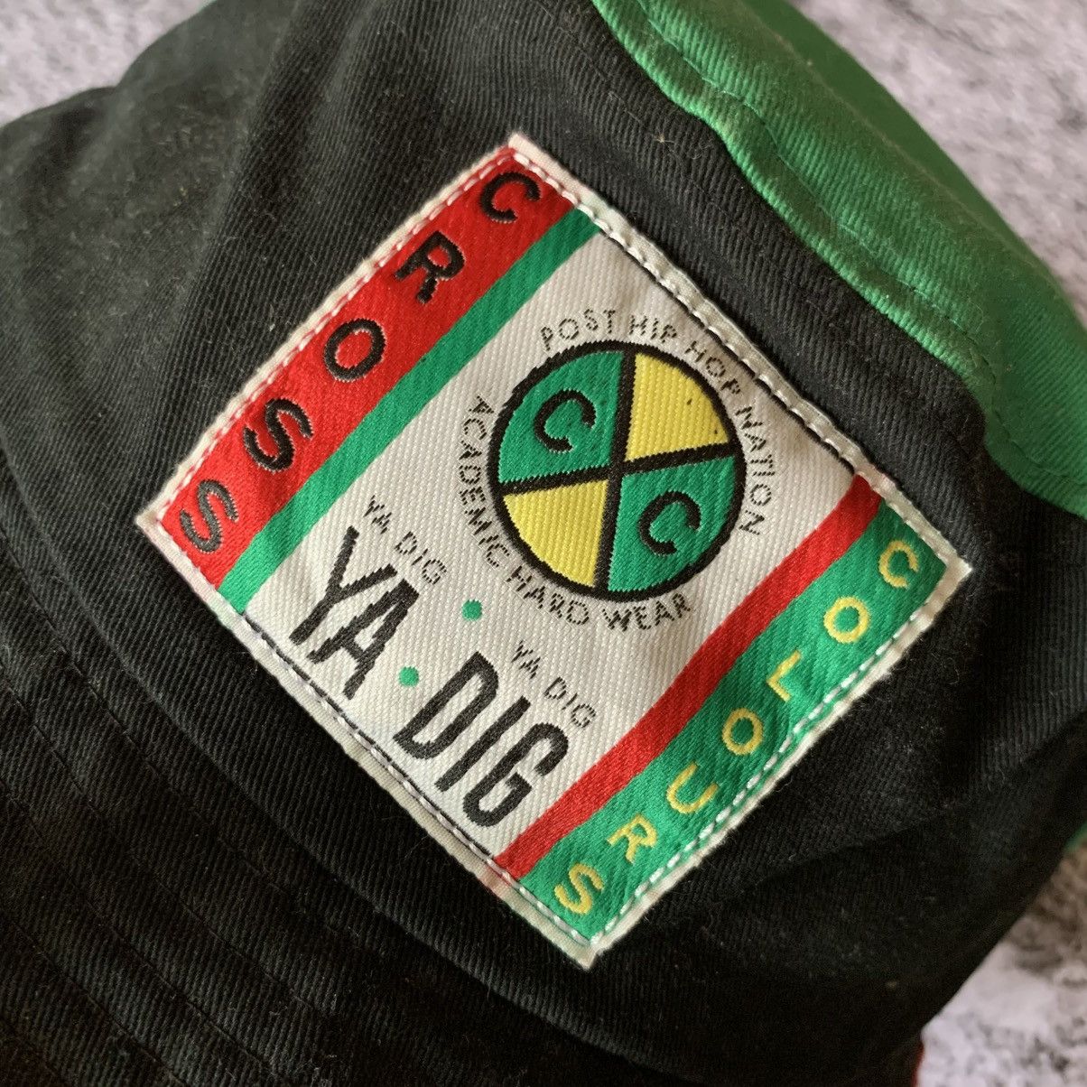 Cross Colours Cross Colours Ya Dig Ya Dig Bucket Hat Size ONE SIZE - 3 Thumbnail