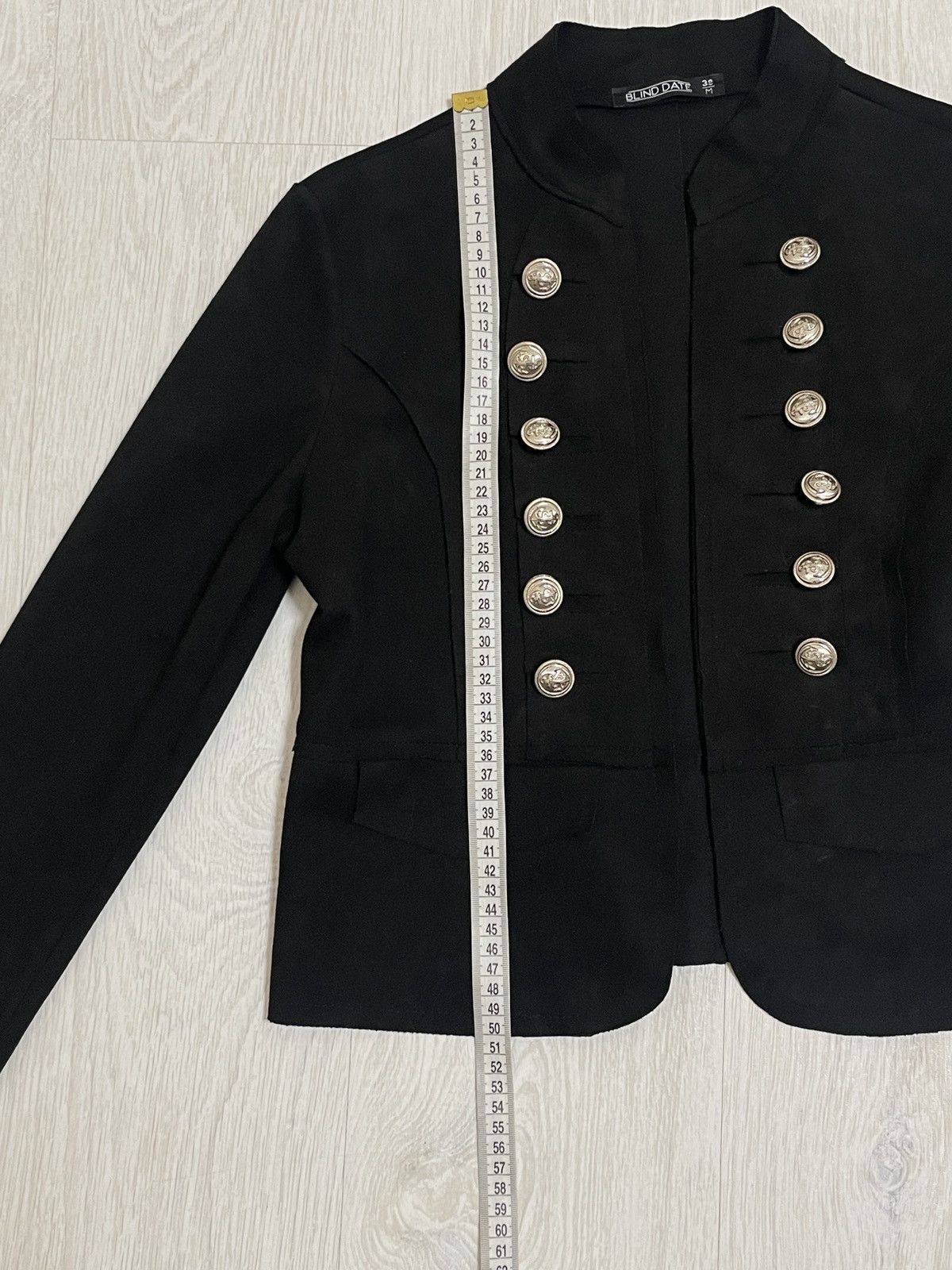 Hysteric Glamour 00s Napoleon Military Jacket Japan 29 PPFM If Six Was Nine Size XS / US 0-2 / IT 36-38 - 12 Thumbnail