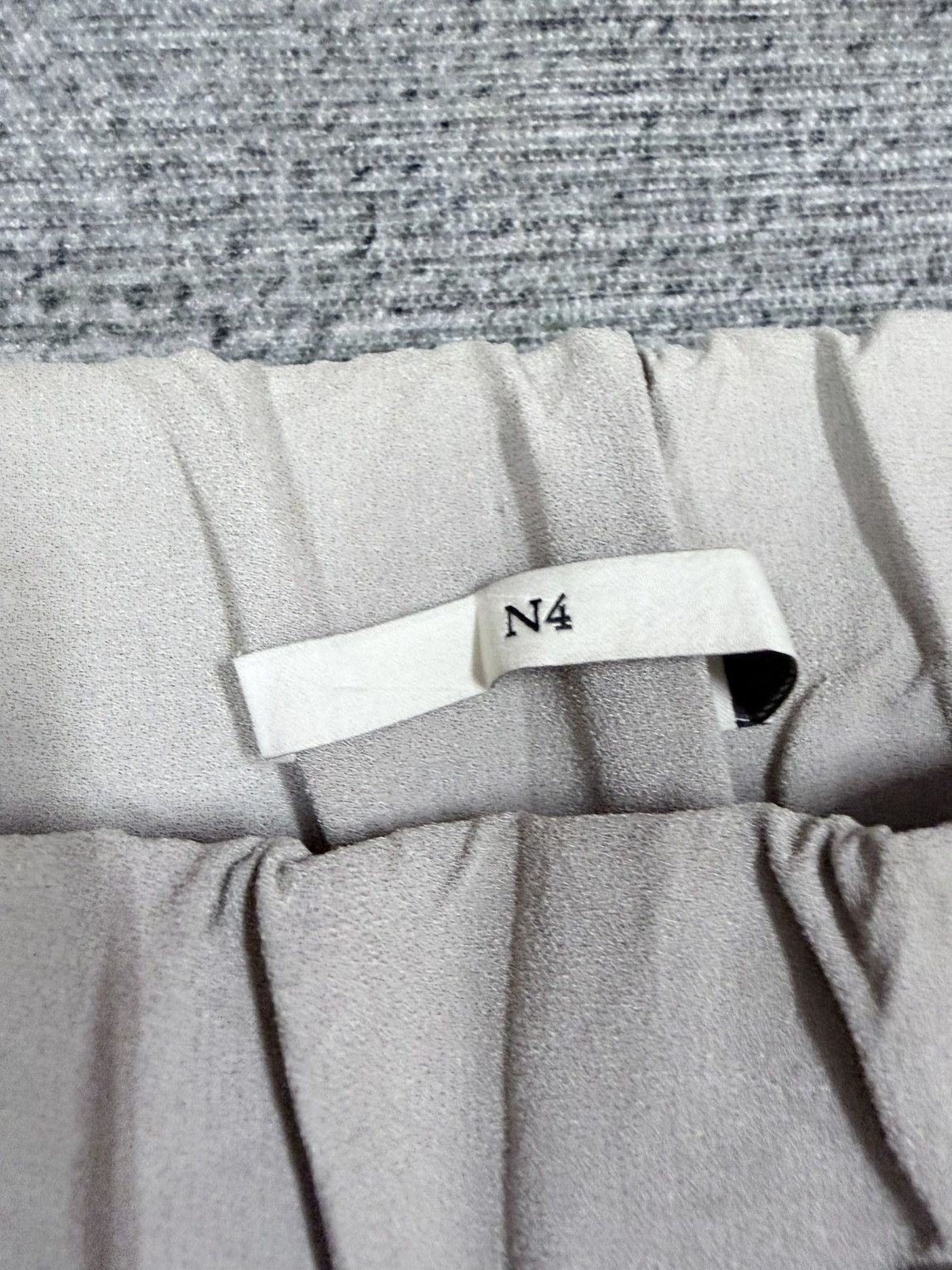 N4 Authentic🔥N4 Triacatate Blend Olive Green Pants Size US 31 - 13 Thumbnail