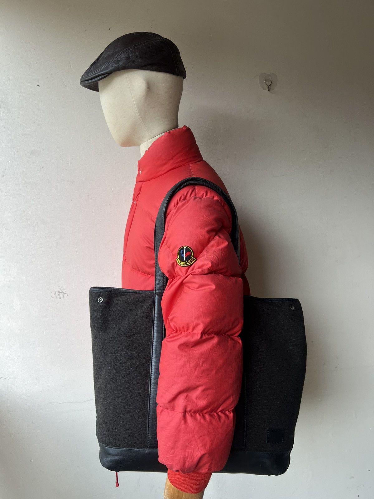 Porter Vintage Porter by Yoshida Hybrid Leather Wool Large Tote Bag Size ONE SIZE - 3 Thumbnail