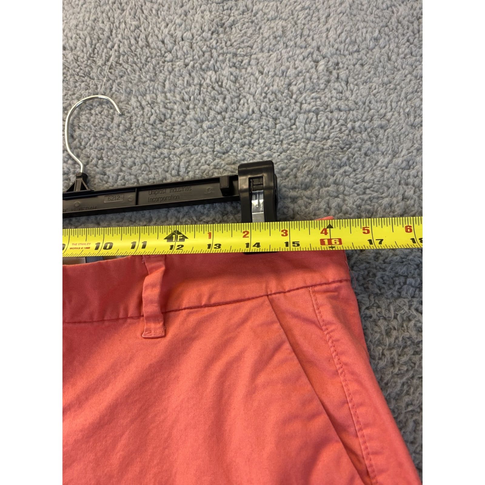 Old Navy Old Navy Women's Coral Orange Cotton Chino Shorts Size 6 Casual Summer Beach Classic Size 28" / US 6 / IT 42 - 6 Thumbnail