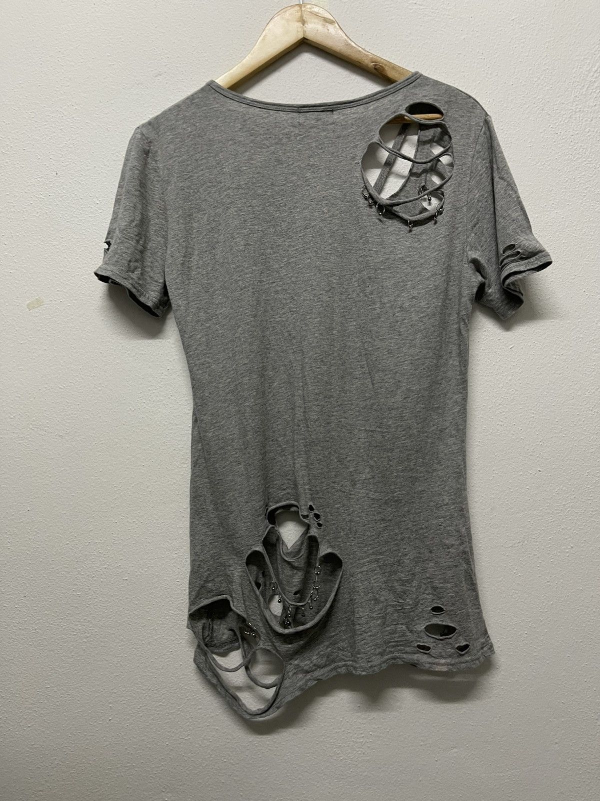 Japanese Brand × Seditionaries 2000s GLAD NEWS DISTRESSED DESIGN RARE Size M / US 6-8 / IT 42-44 - 2 Thumbnail